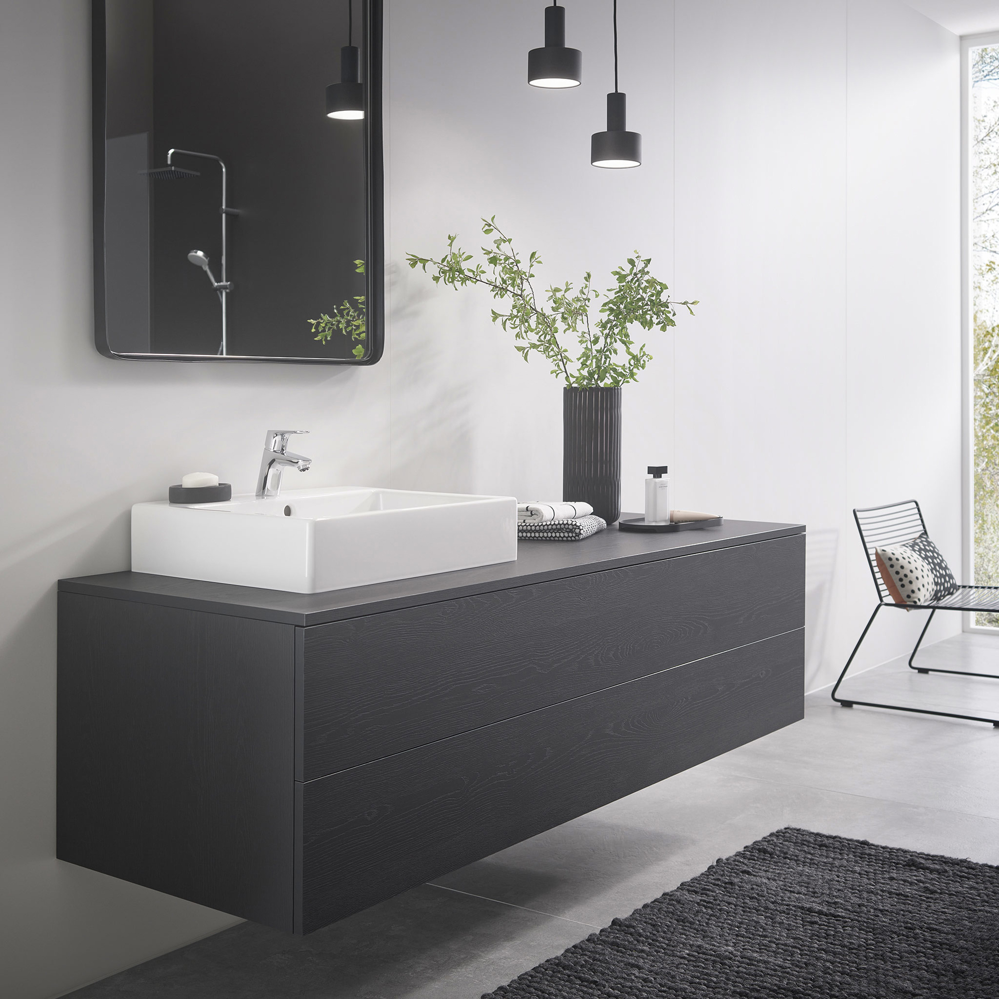 Servantbatteri Hansgrohe Focus 70