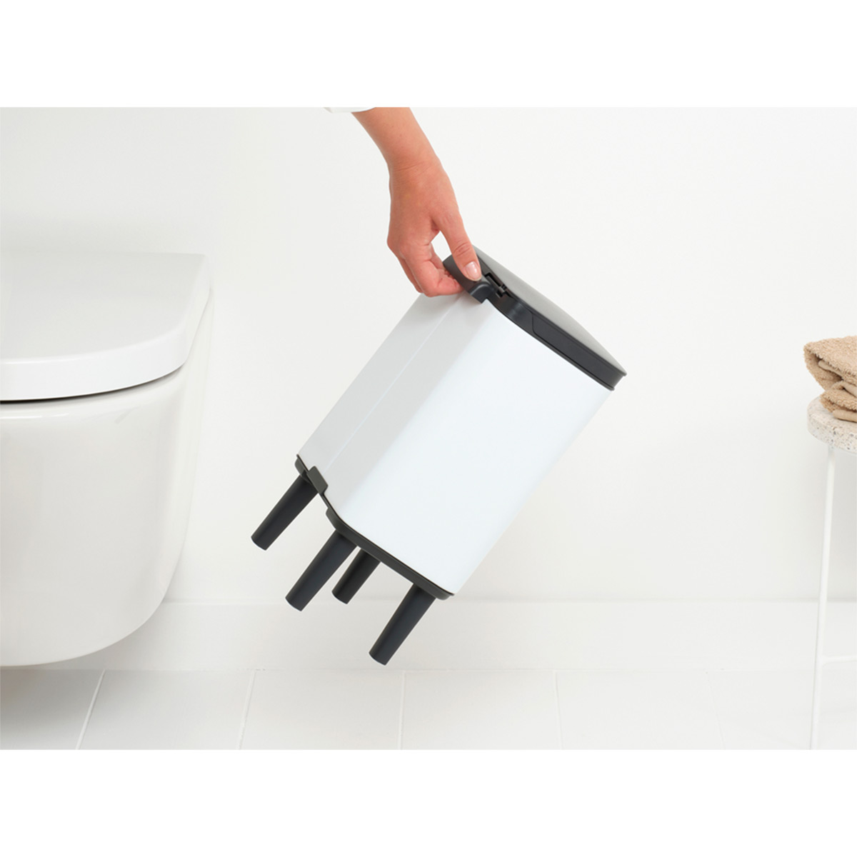 Bo Avfallshink Hög 4L - White Vit