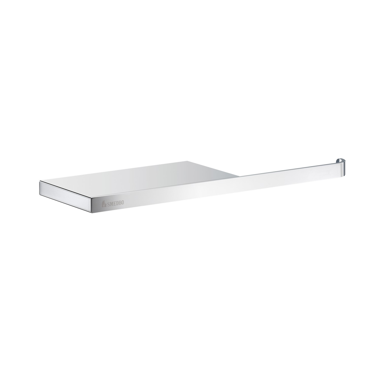 Toalettpapirholder Smedbo Outline med Hylle 3411