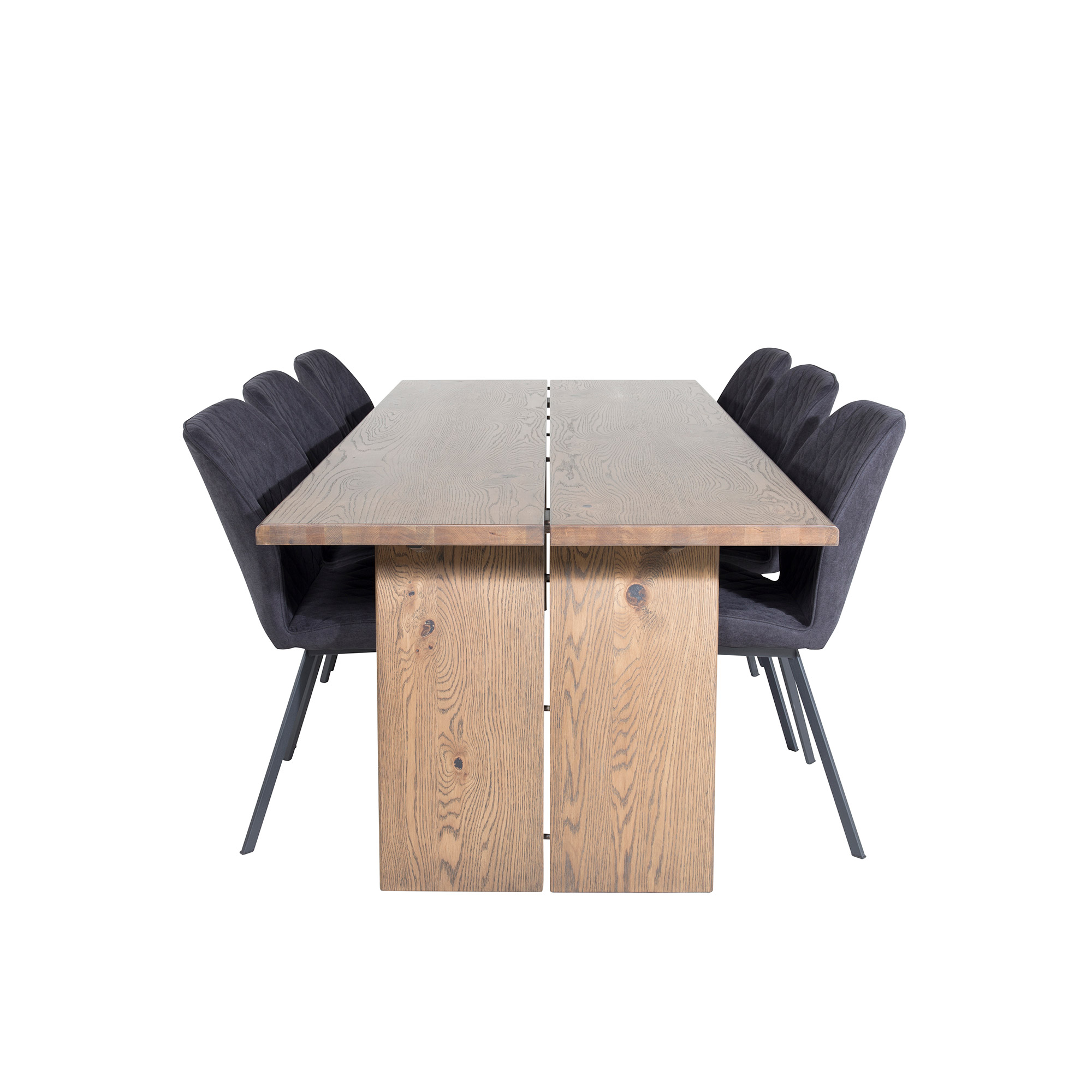 Spisegruppe Venture Home Lotus med 6 Geneva Stoler