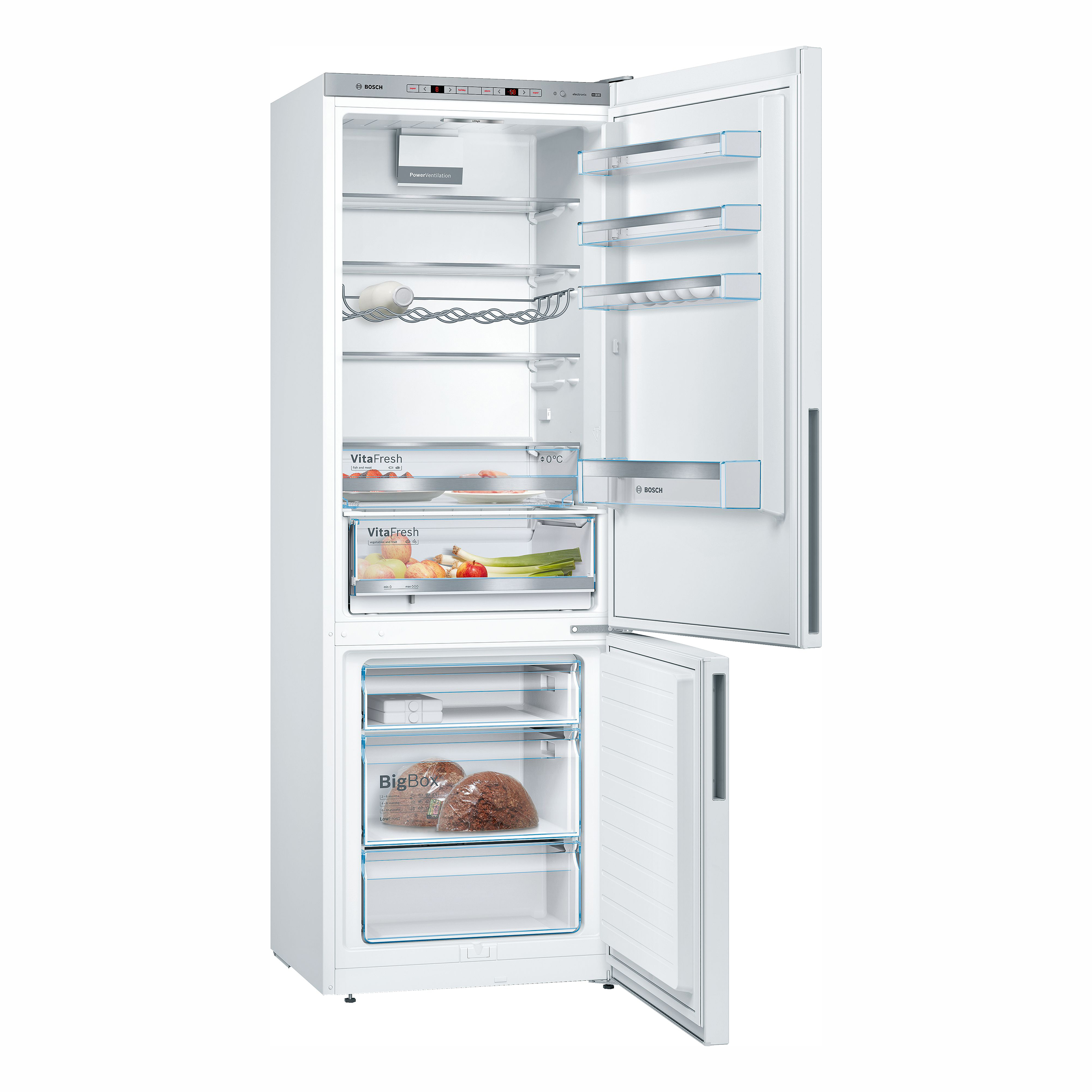 Kjøl/Fryser Bosch Serie 6 KGE49AWCA
