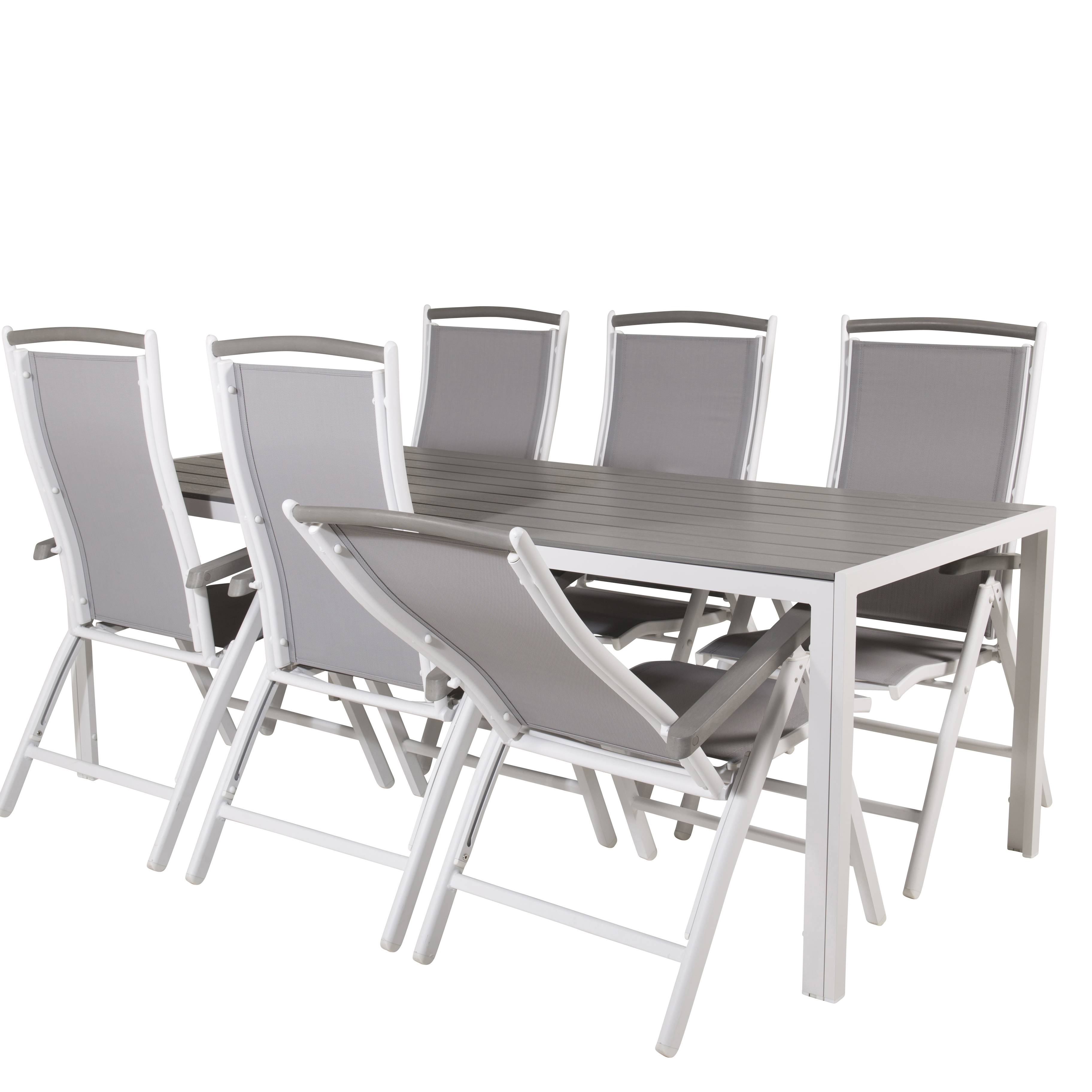 Spisegruppe Venture Home Bront 205 med 6 Aleyna Stoler