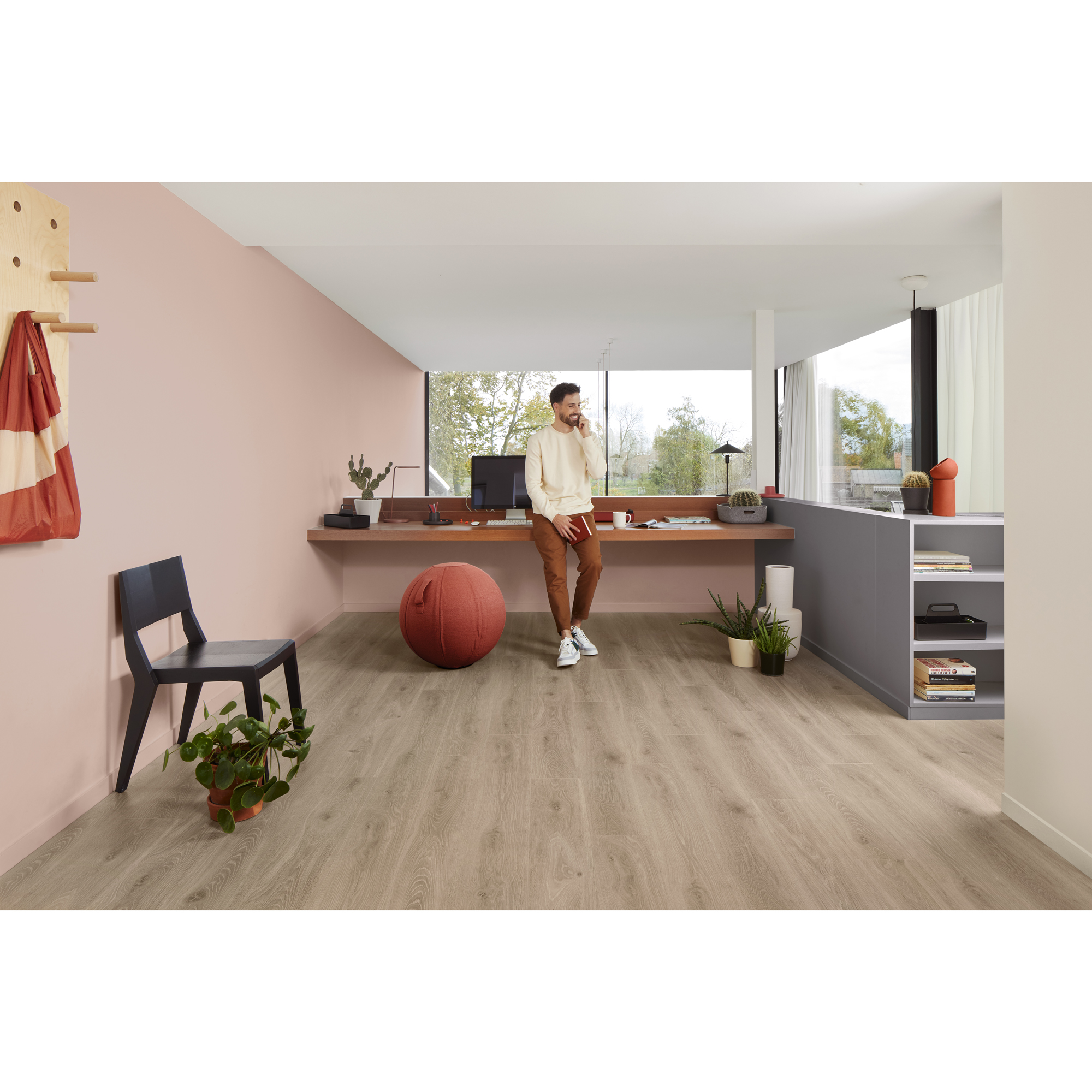 Laminatgulv BerryAlloc Ocean 8 V4 Bloom Light Brown 