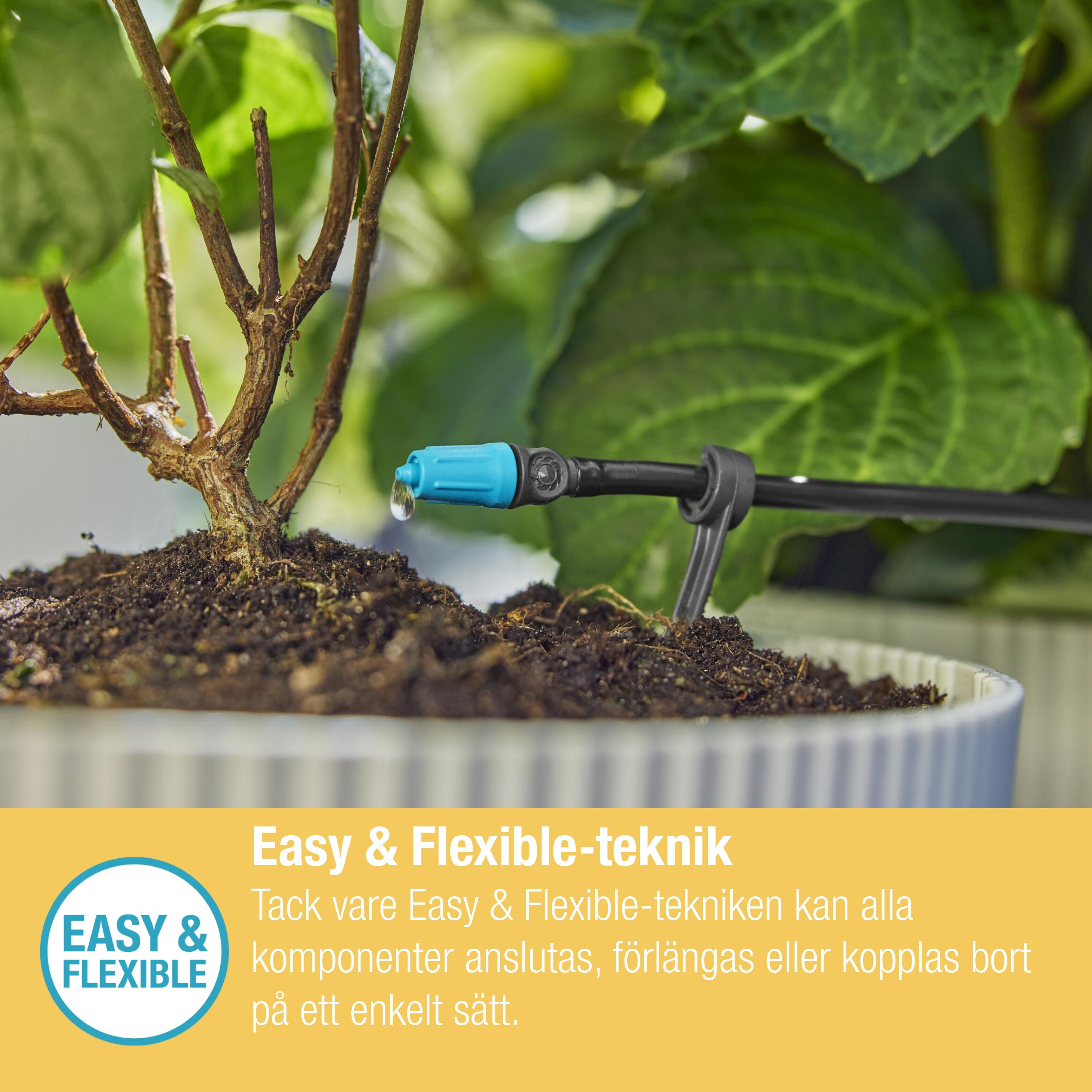 Startsett Gardena Micro-Drip Terrasse 30 Planter