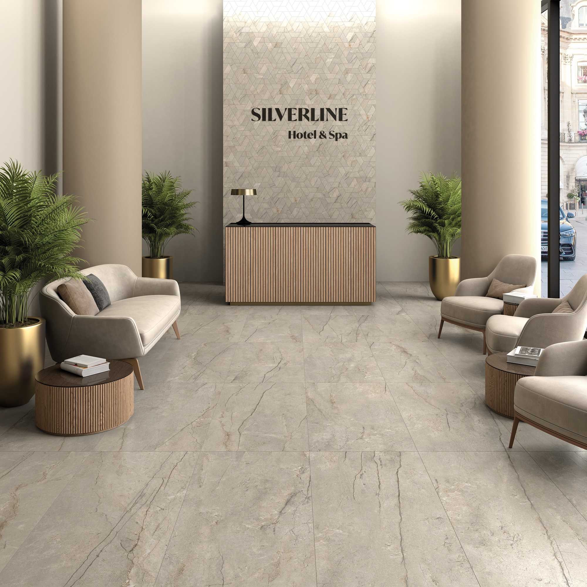 Klinker Aleluia Silverline Grey 60x60 cm