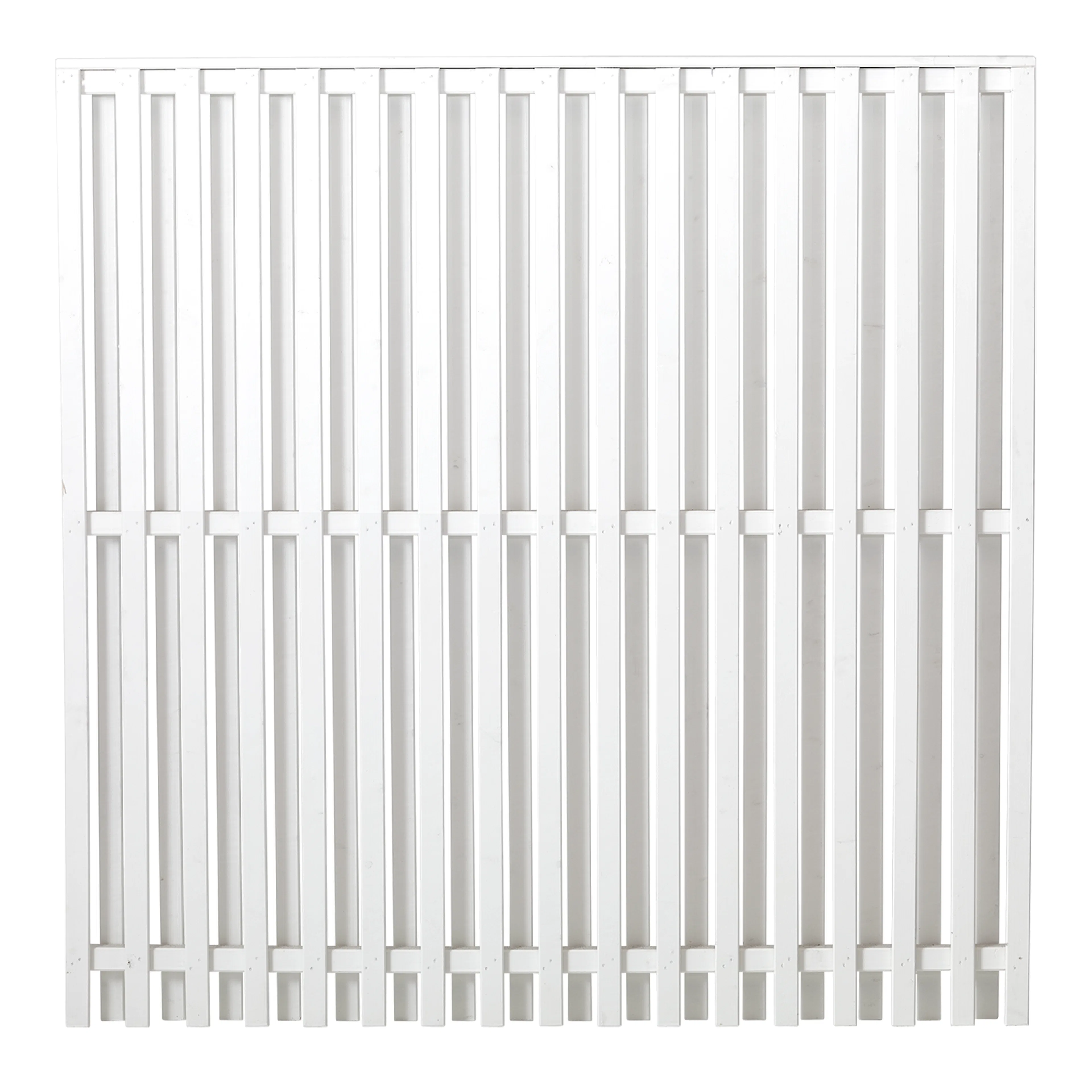 Gjerde PLUS Nagano Grunnet Hvit 180×180 cm