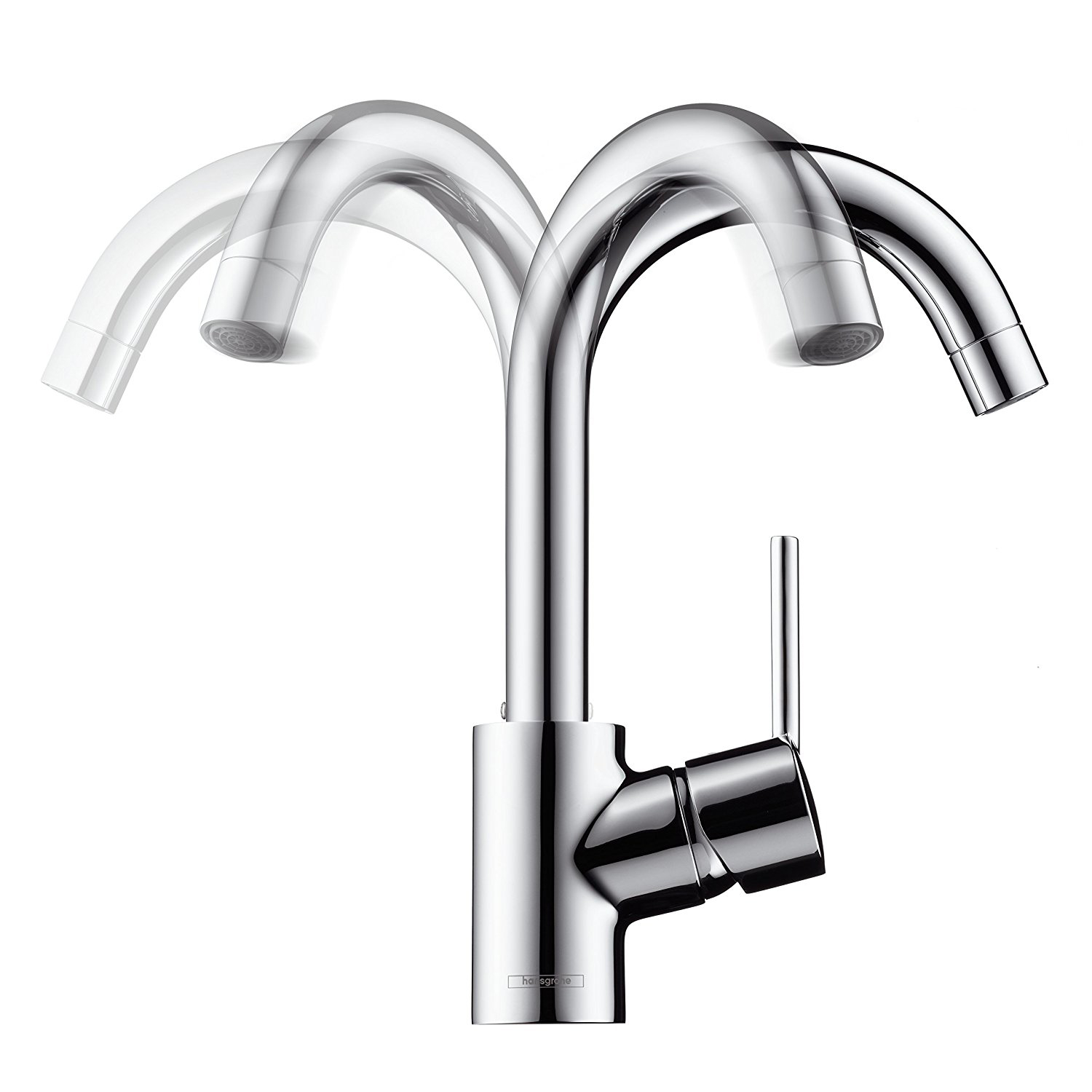 Kjøkkenbatteri Hansgrohe Focus med Uttrekkbar Tut