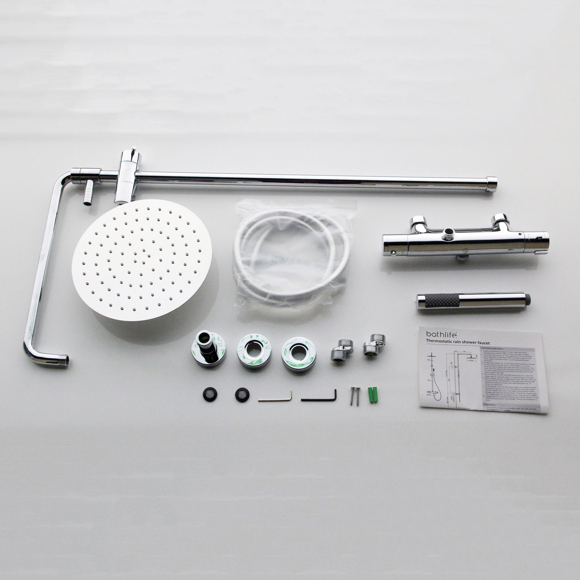 Takduschset Bathlife Rinna Krom Krom