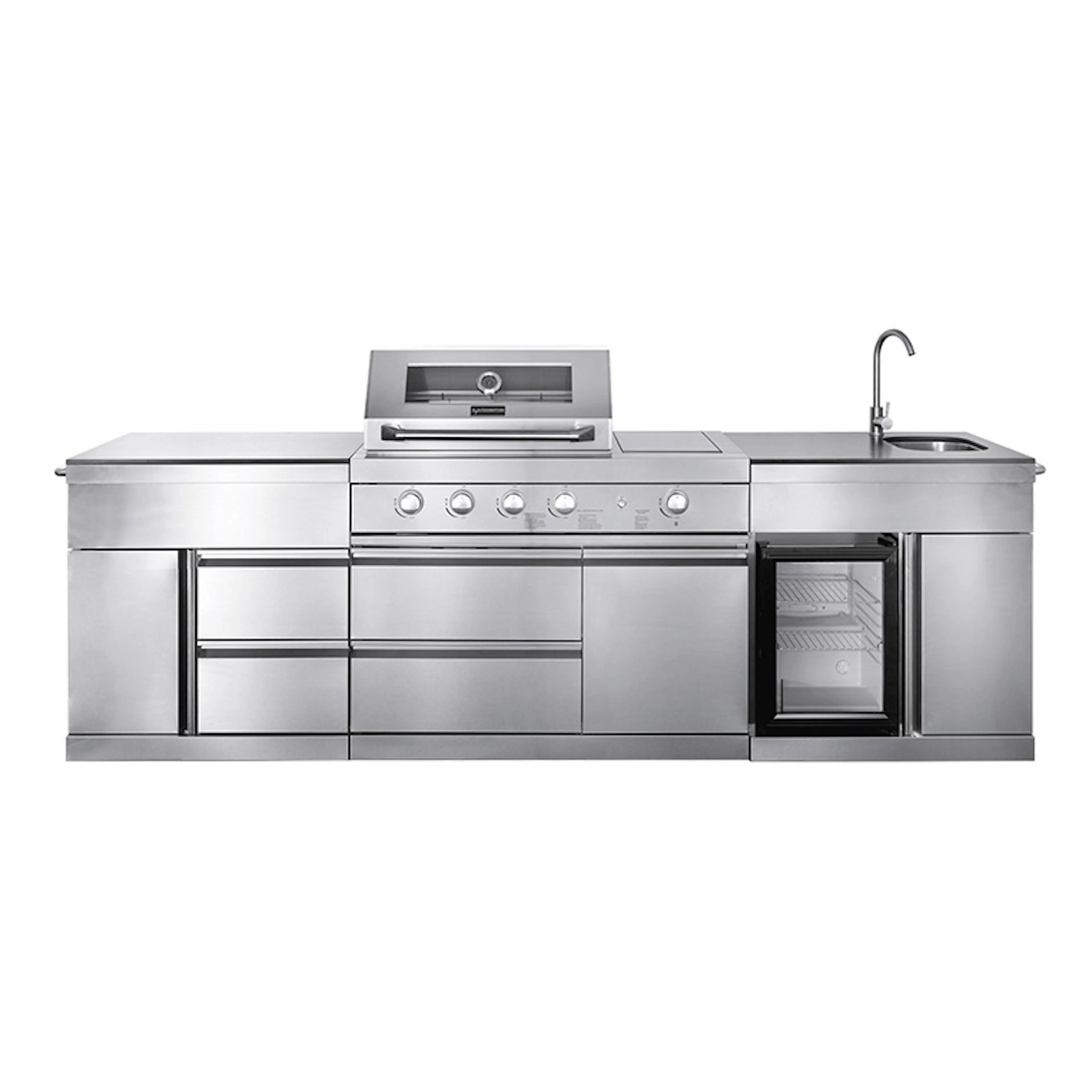 Frittstående Utekjøkken Myoutdoorkitchen Pure Plus Rustfritt
