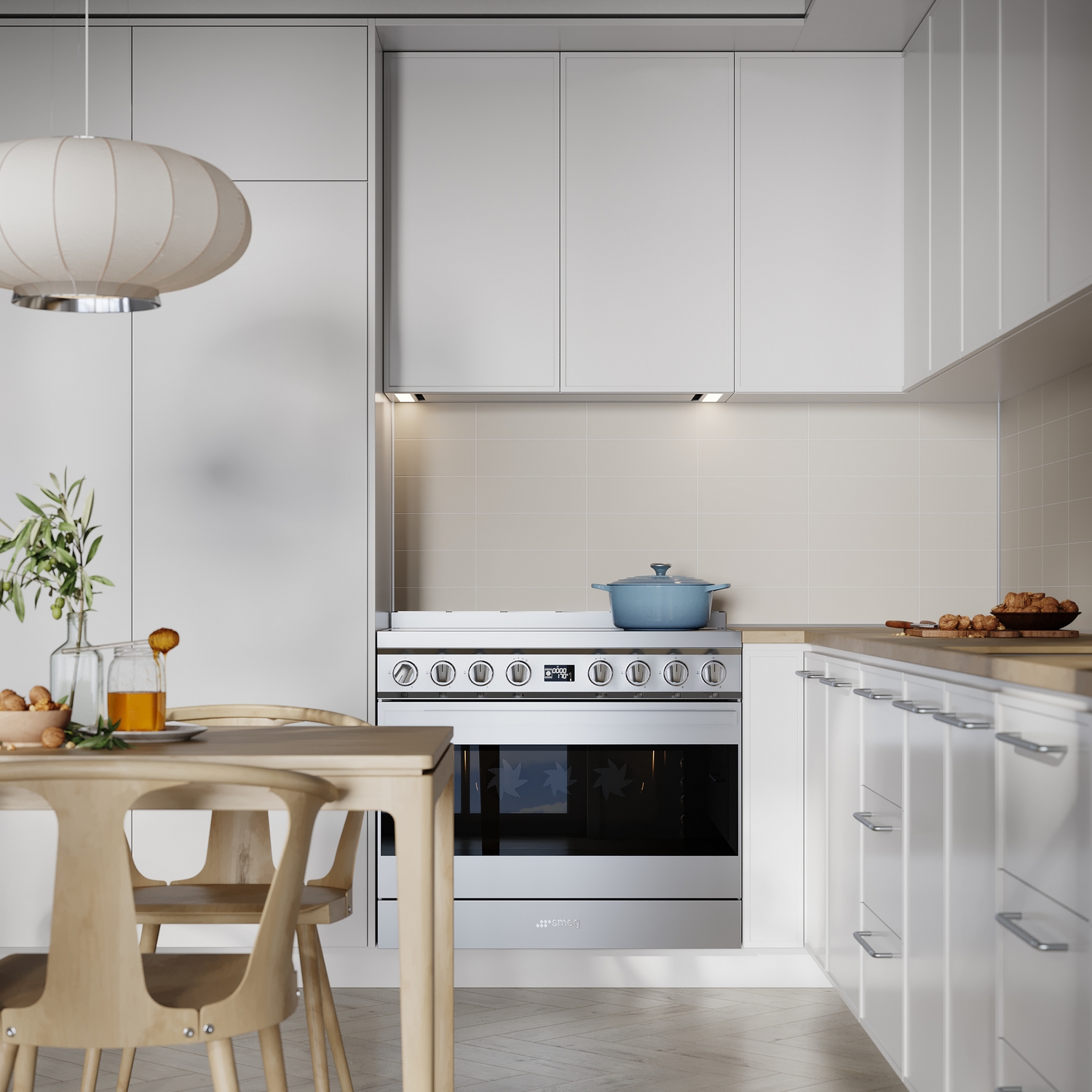 Kitchen Board Fibo 2090-KM3010 EM Light Grey