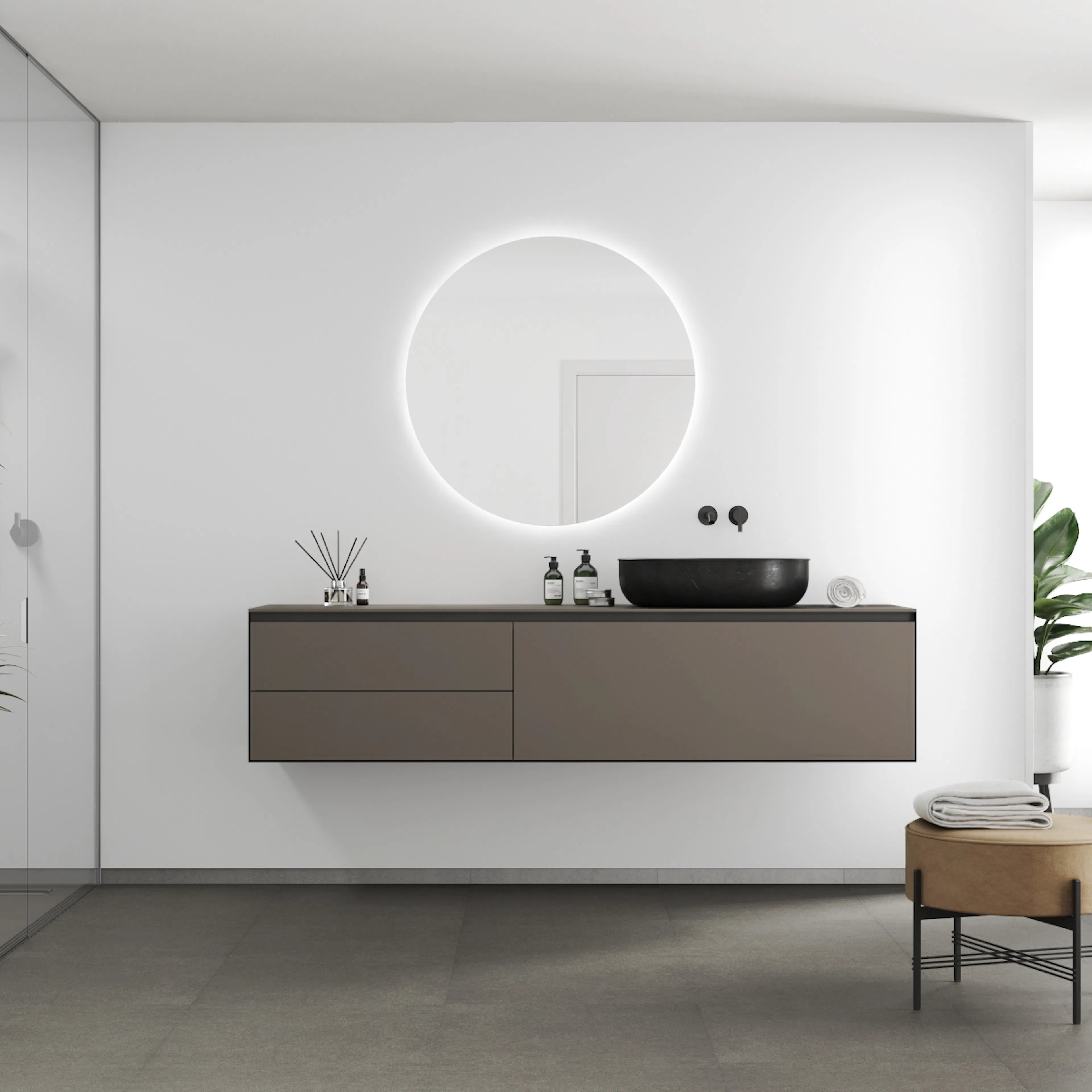 Baderomspanel Fibo 2094-T00 White
