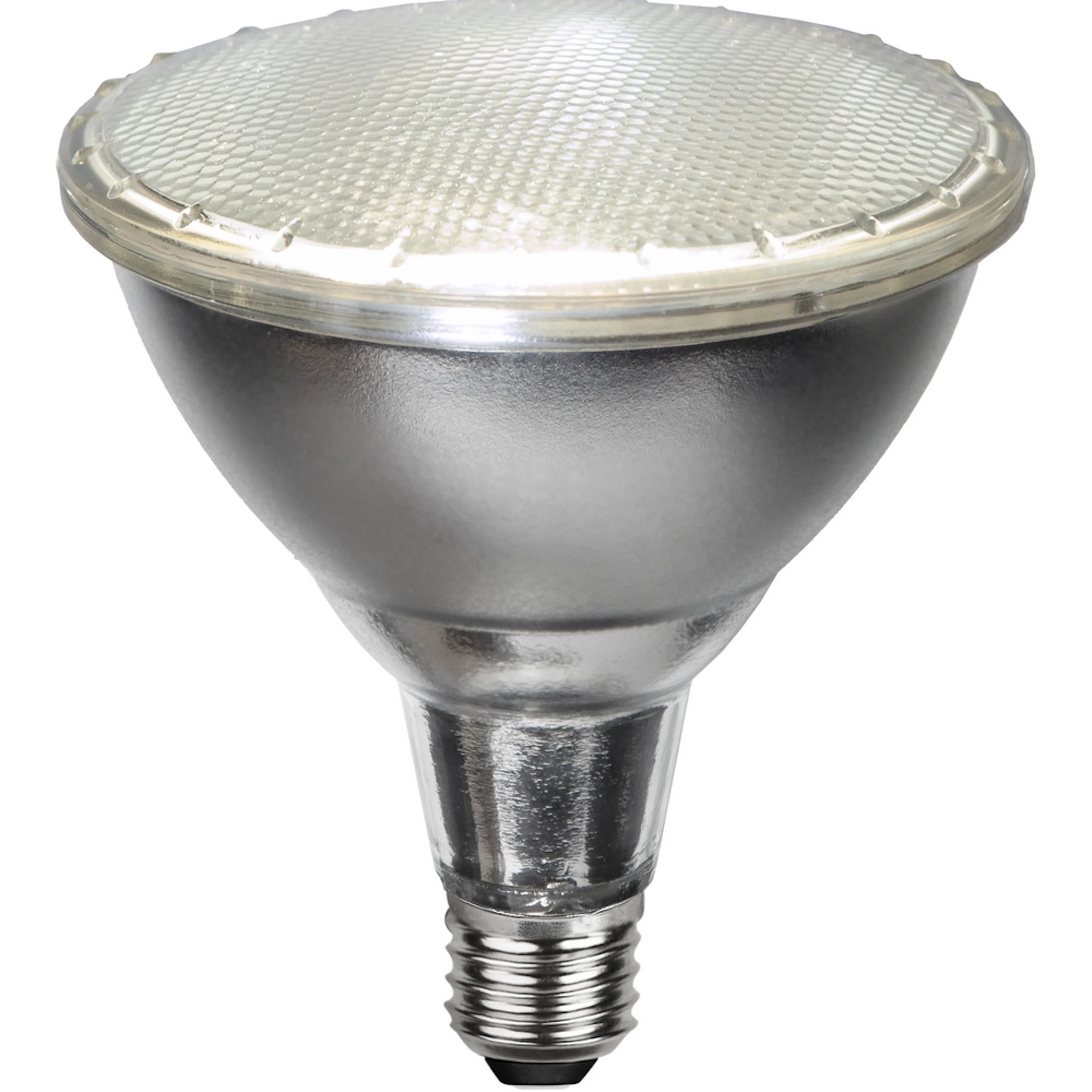 LED-Lampe Star Trading E27 PAR38 Spotlight Outdoor Sølv
