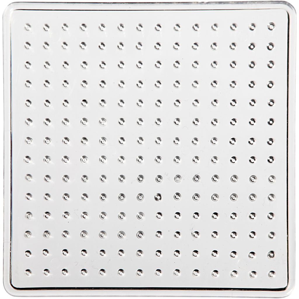 Perleplate Creativ Company Str 7x7 cm 10 St/1 Pk