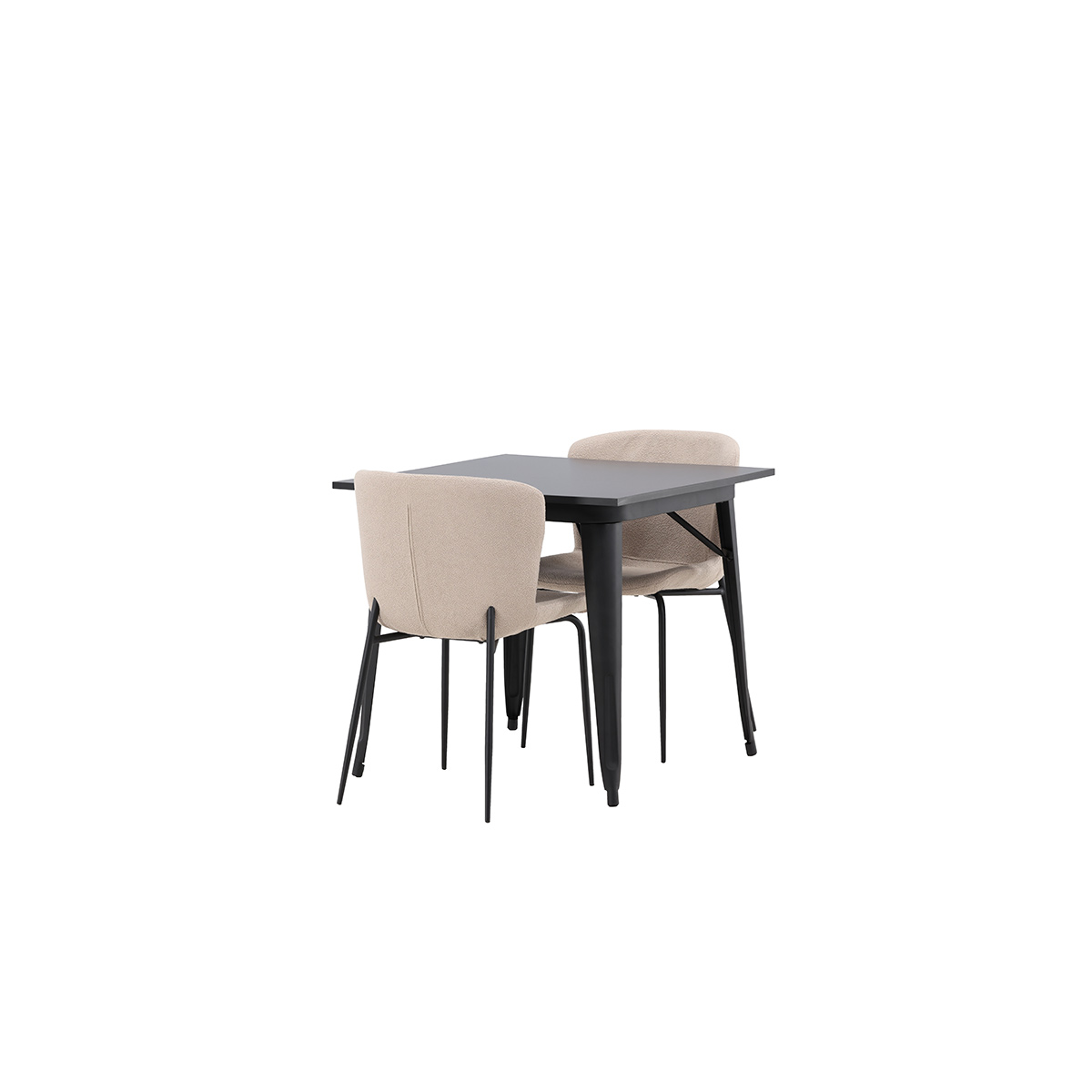 Spisegruppe Venture Home Tempe med 2 Modesto Stoler