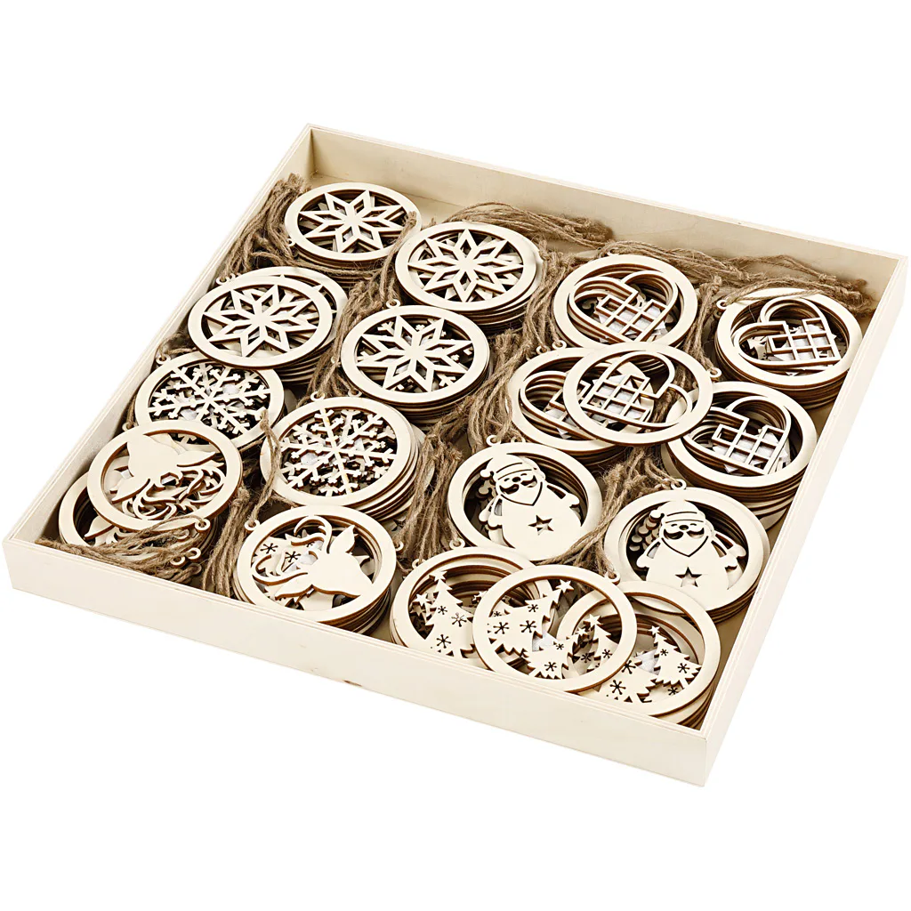 Juledekorasjoner Creativ Company 8 cm 1 Pk
