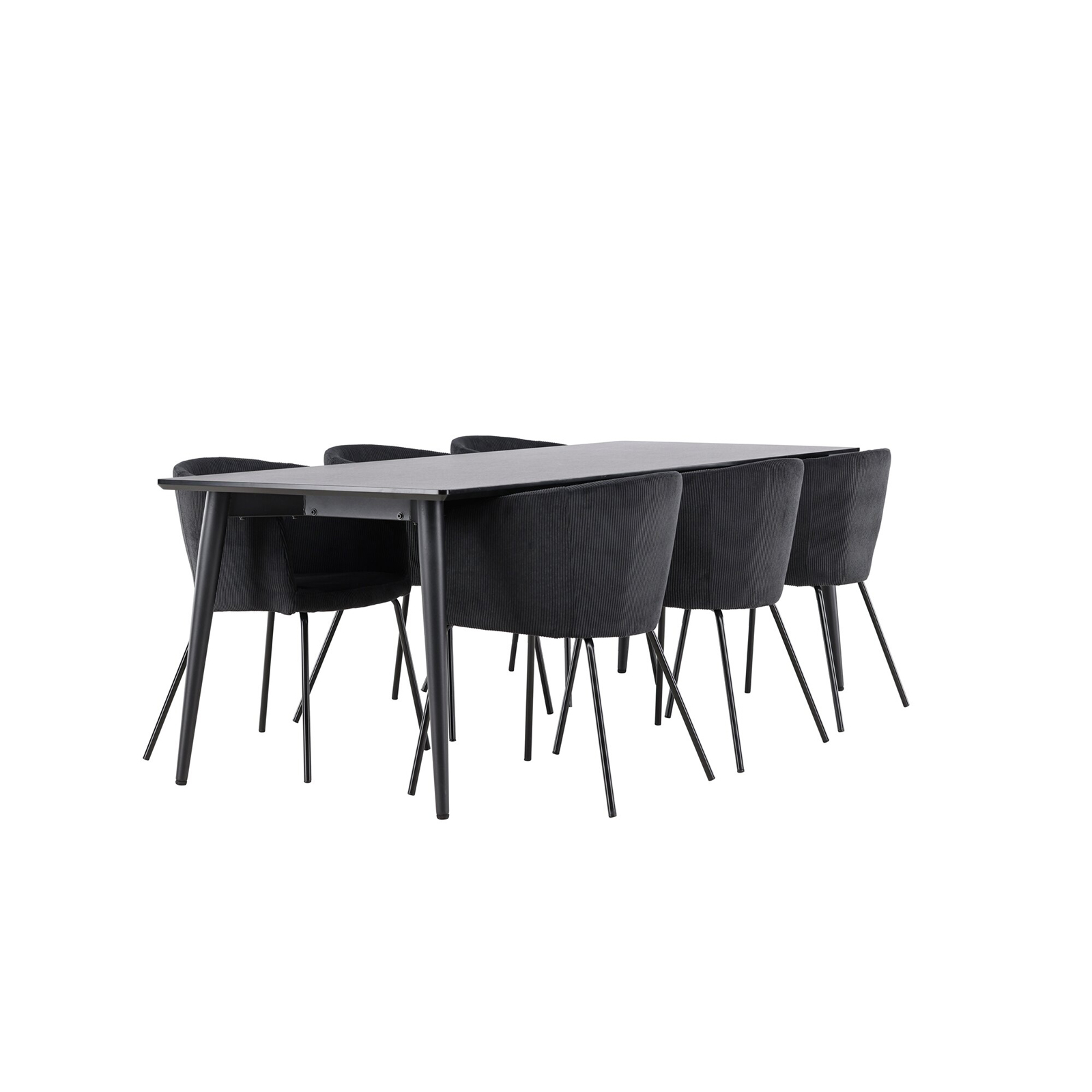 Spisegruppe Venture Home Ellis 230 med 6 stk Berit Stoler