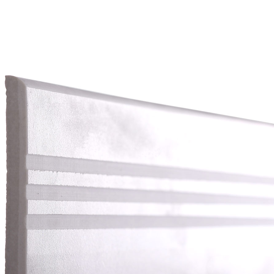 Klinker Arredo Fojs Collection Hvit Matt 60x60 cm Trappesteg/Trappenese