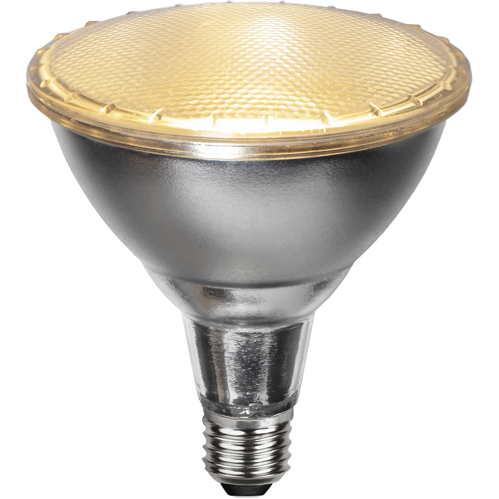 LED-Lampe Star Trading E27 PAR38 Spotlight Outdoor Sølv