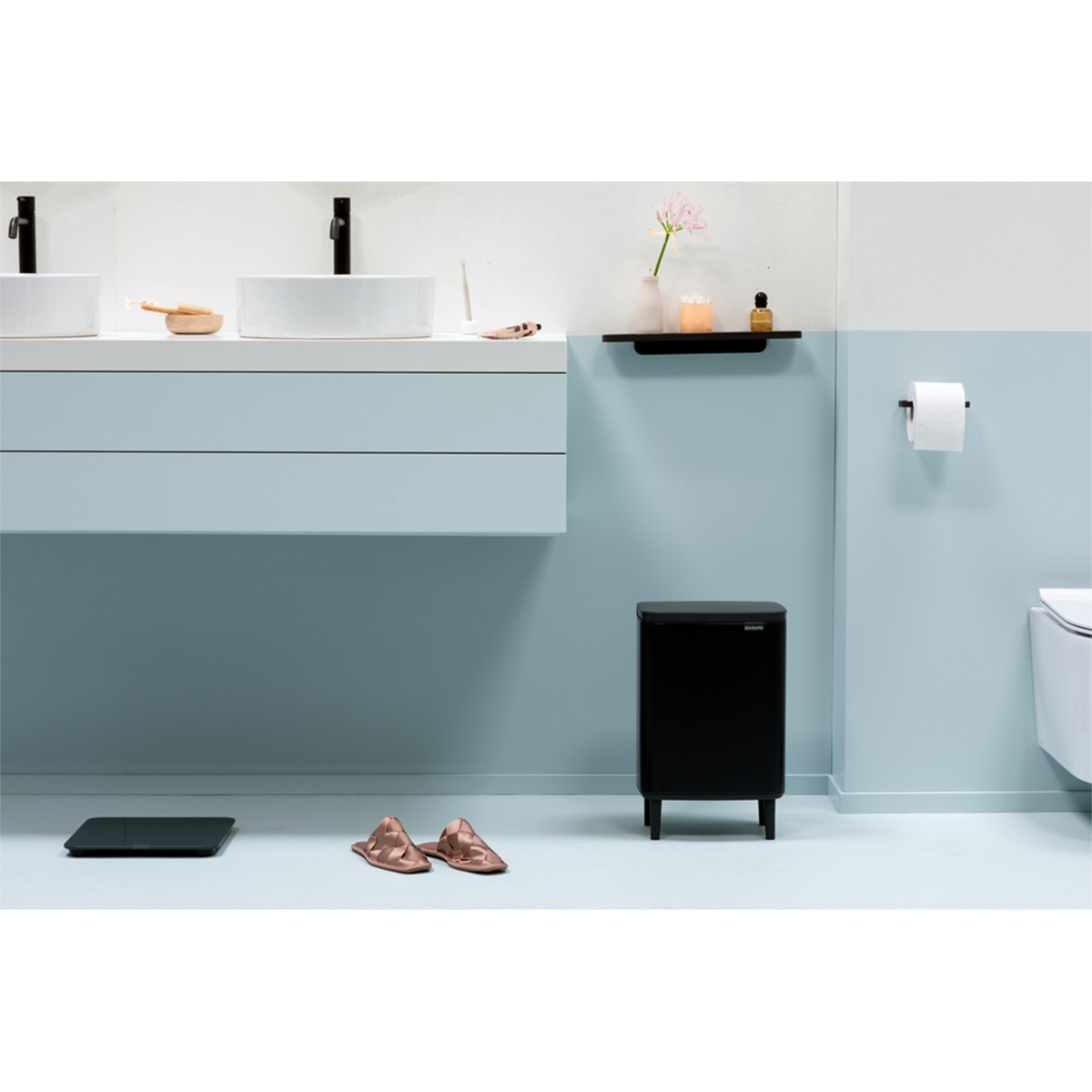 Bo Avfallshink Hög 12L - Matt Black Matt Svart