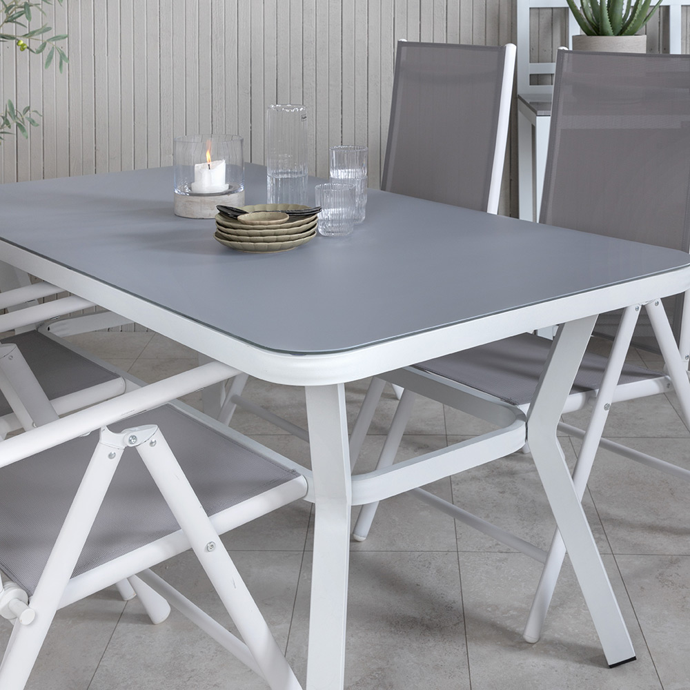 Spisegruppe Venture Home Vyn med 4 Bend Spisestoler