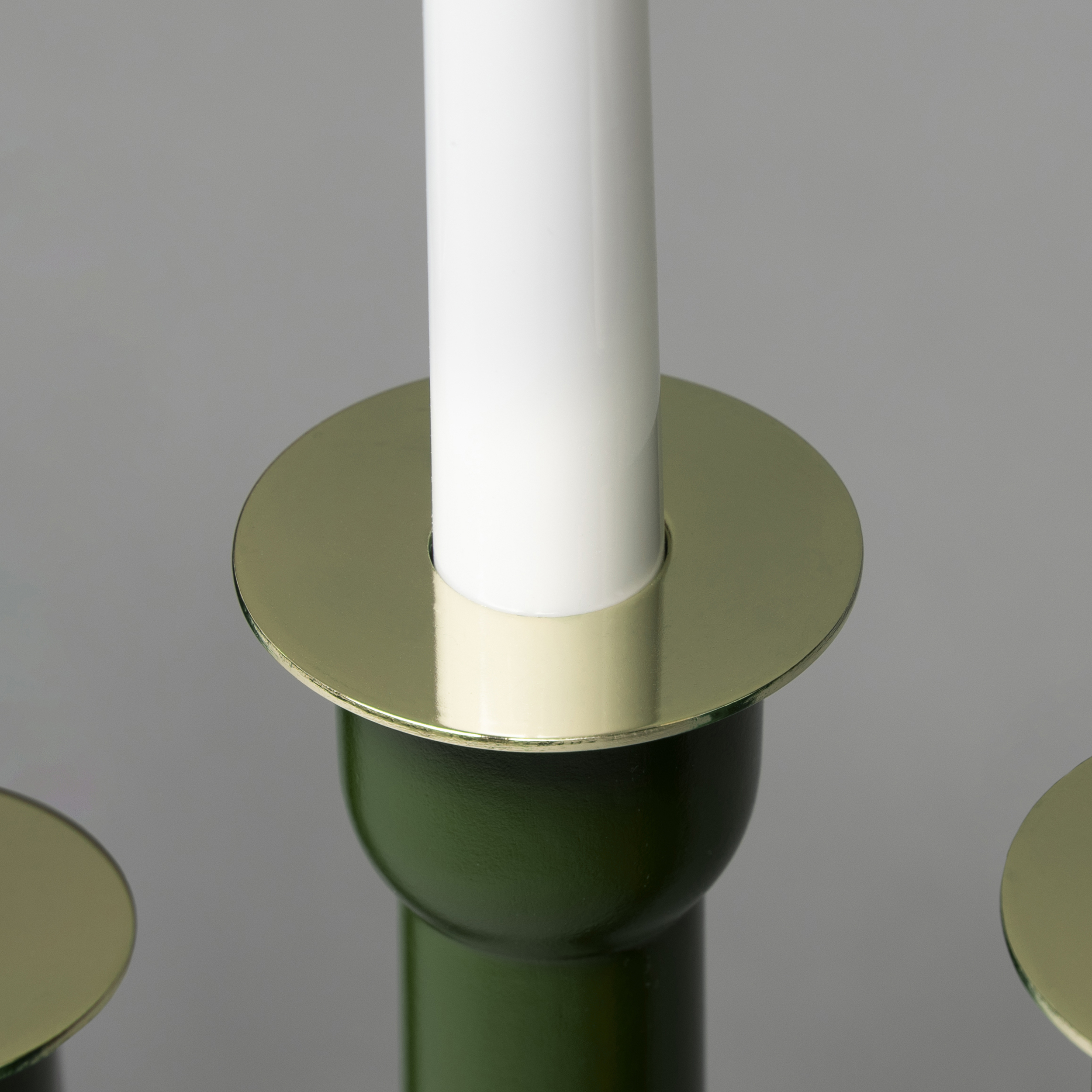 Adventstake Gnosjö Konstsmide 6L Tre Messing