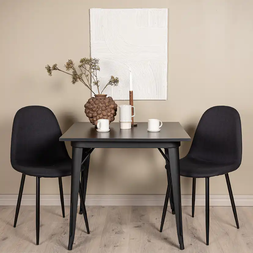 Spisegruppe Venture Home Tempe med 2 Polar Stoler
