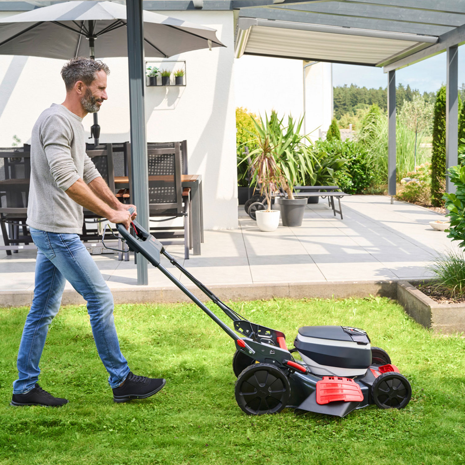Gressklipper AL-KO 51.6 Li SP (sett) Comfort med Batteri og Lader