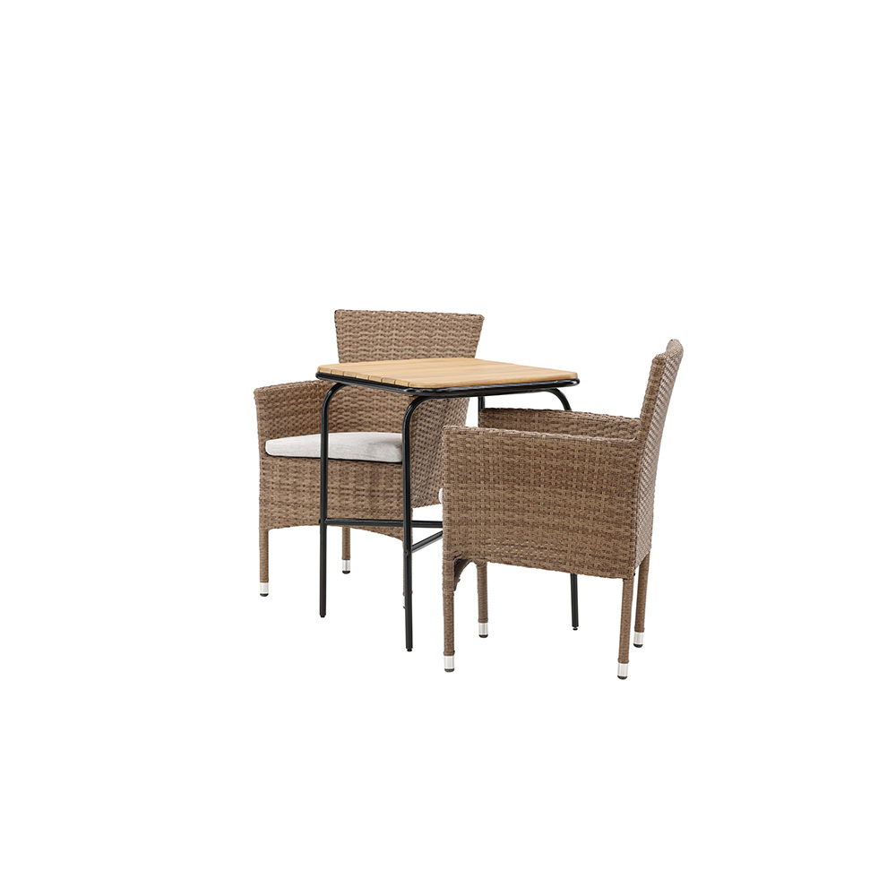 Cafégruppe Venture Home Holmbeck Bord med 2 Malina Stoler