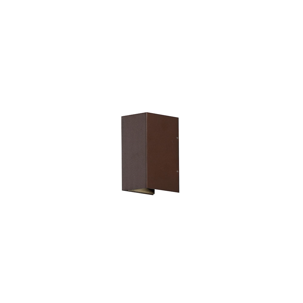 Cremona vägglyckta 2x3W LED Rust