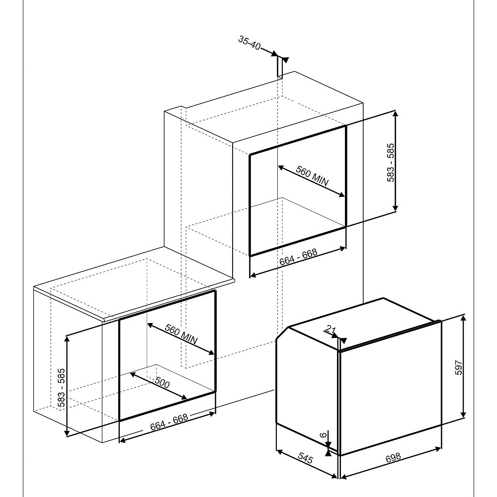 Ovn Smeg SF7302TX
