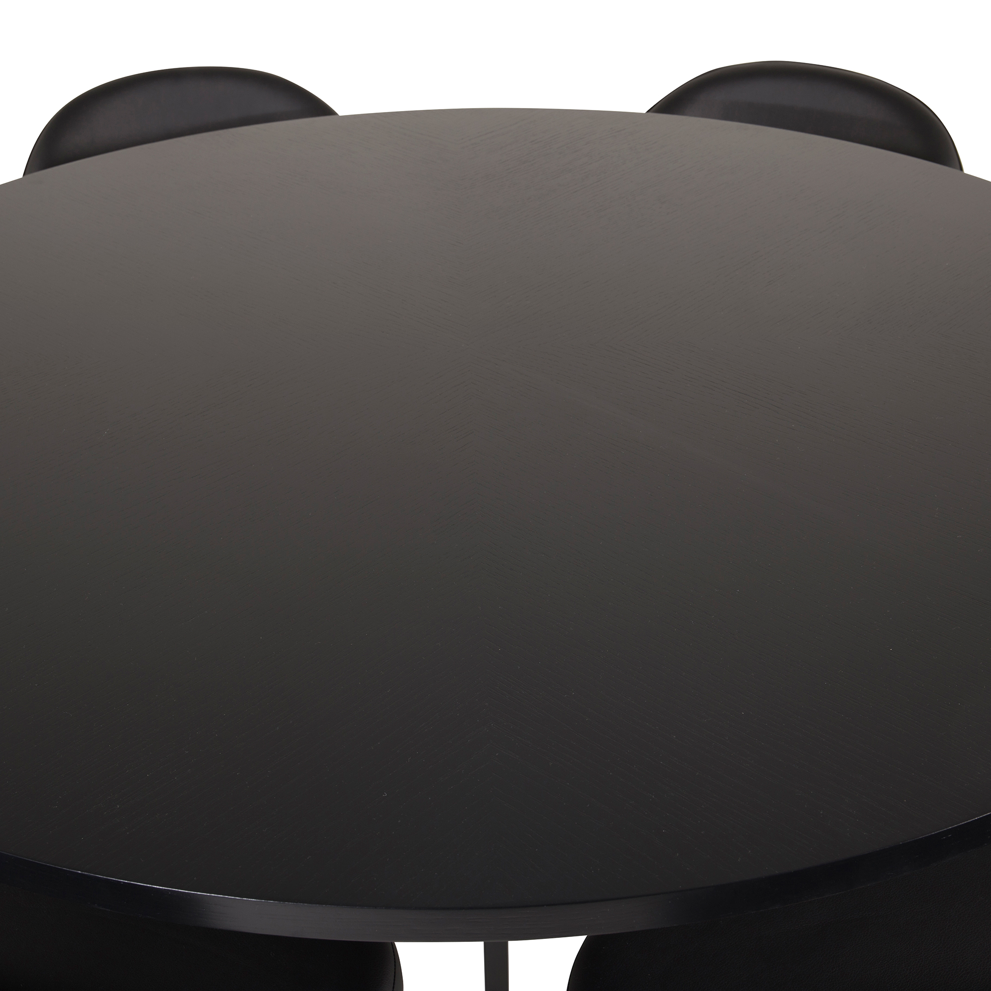 Spisegruppe furniture/fashion Copenhagen med 6 Valentina Kunstlær Stoler