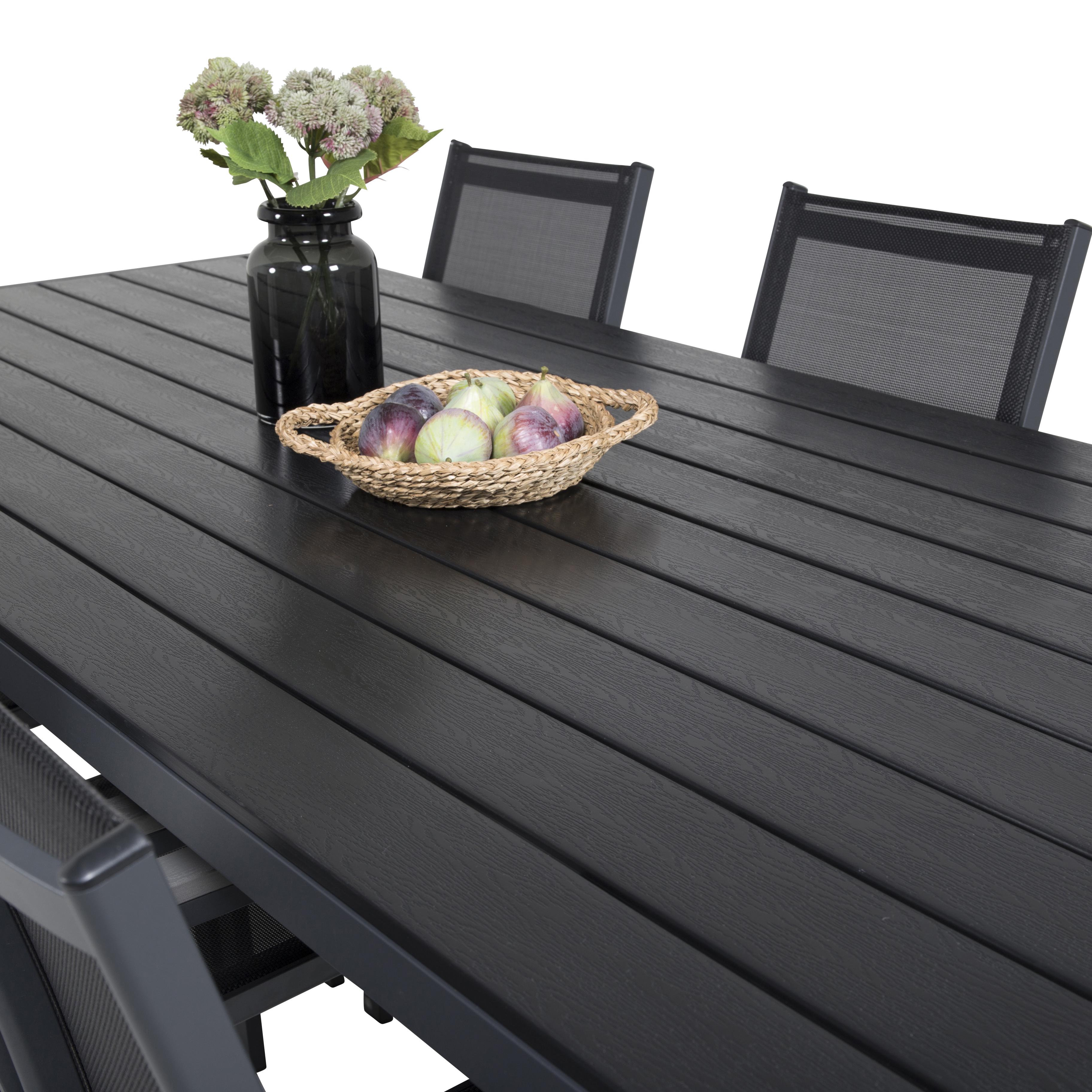 Spisegruppe Venture Home Bront 205 med 6 Pincy Stoler