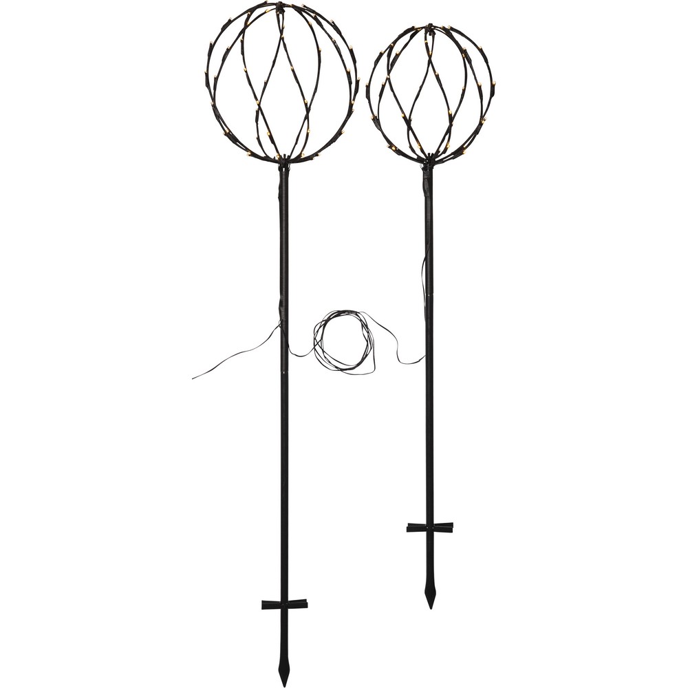 Utendørsdekorasjon Star Trading Sphere Kule 2stk LV