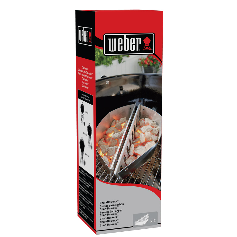 Brikettkurver Weber 2-Pack