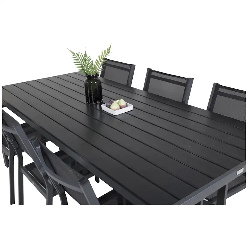 Spisegruppe Venture Home Bront 205 med 6 Copacabana Lenestoler