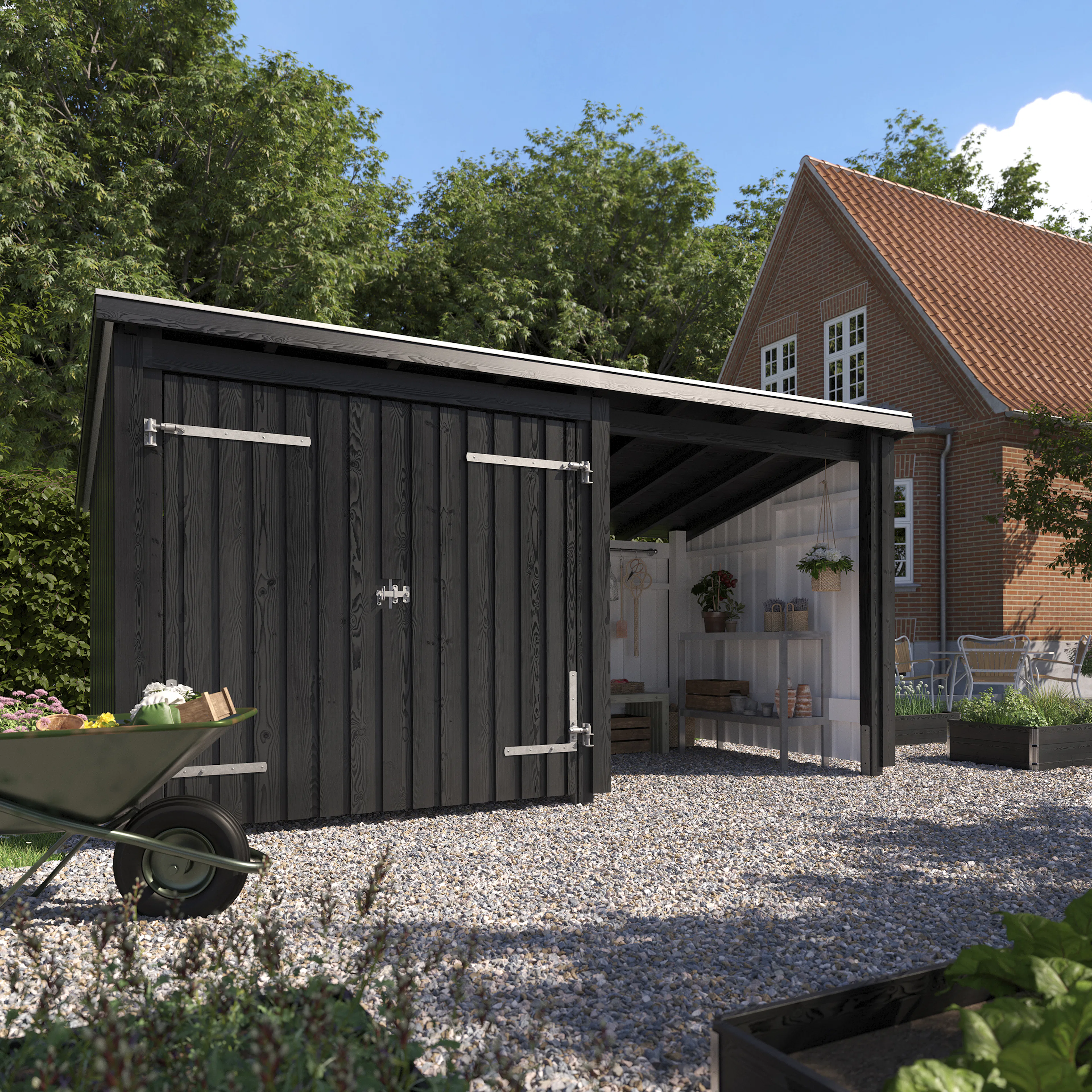 Bod PLUS Nordic Multi Hagehus 9,5 m²