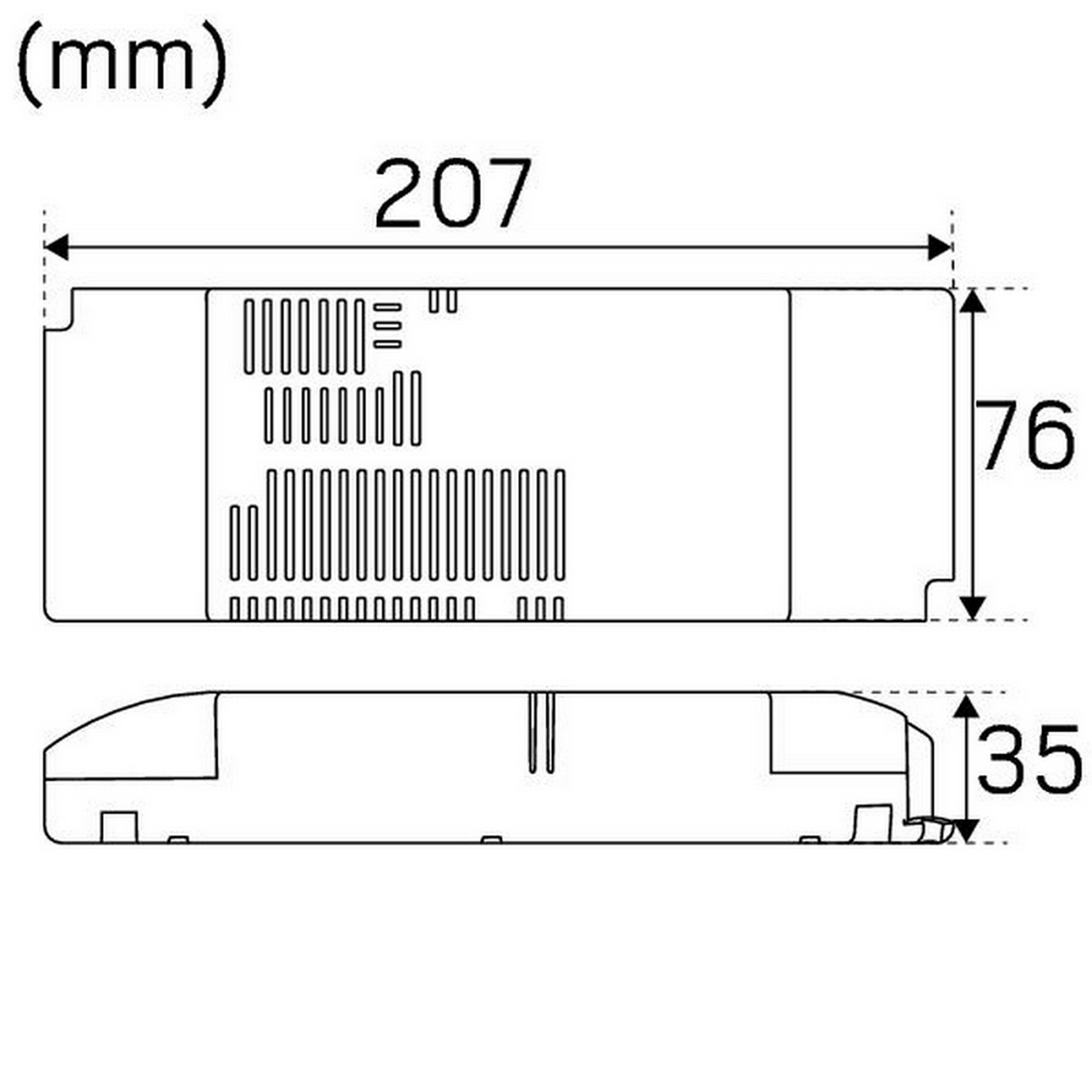 LED-Dimmetrafo Hide-a-lite MDR Dali 12/24V 100W