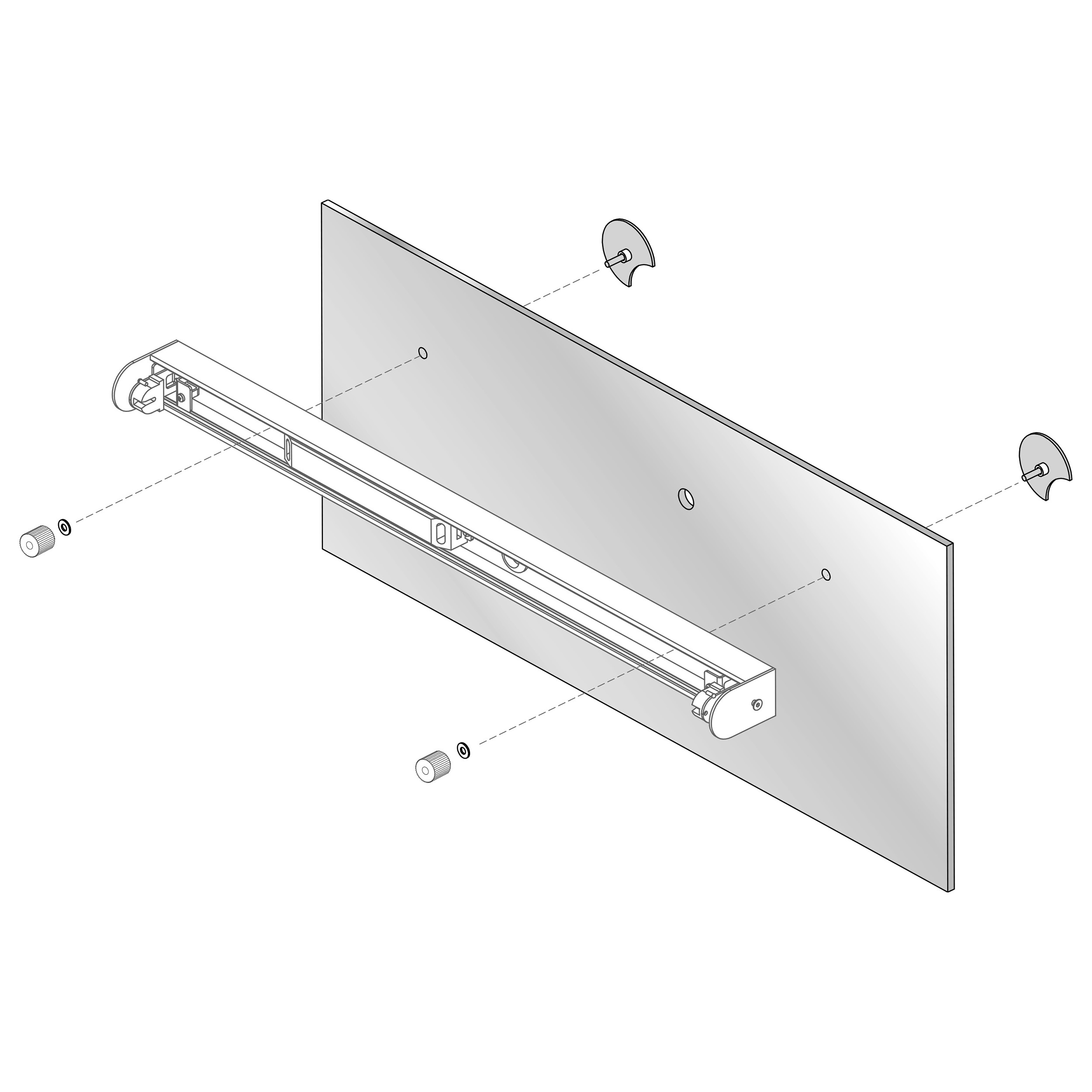 Monteringssett Astro for Speil