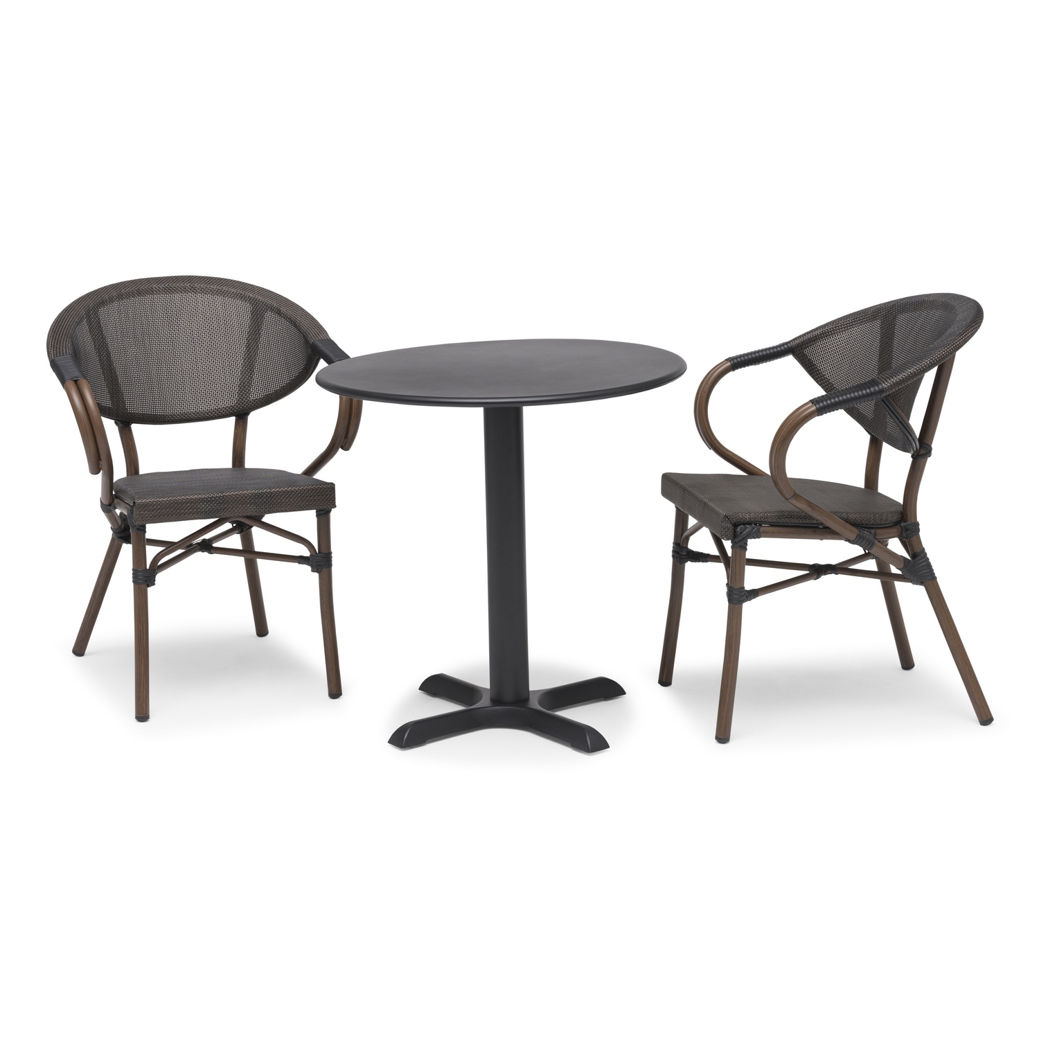 ÄPPELHED CAFÉSTOL Sort