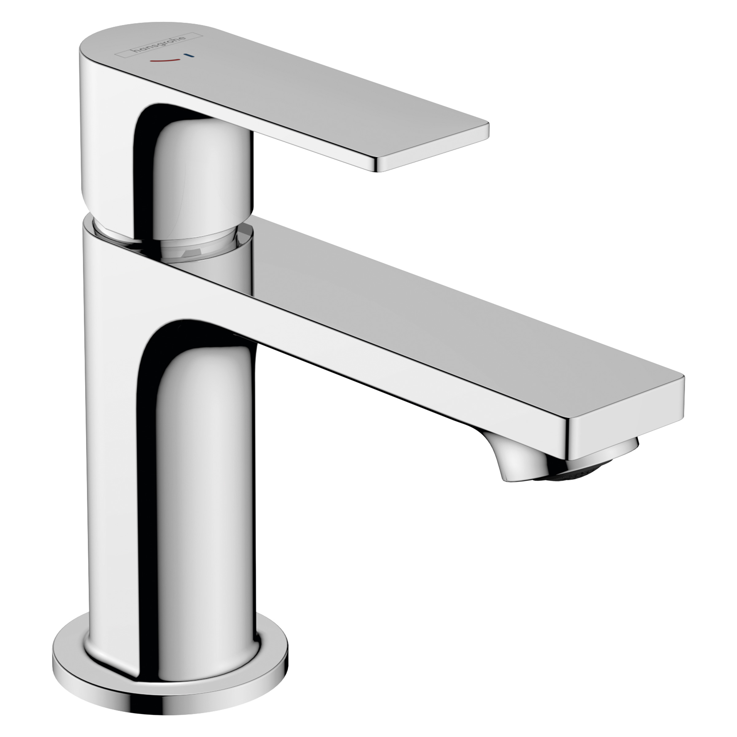 Servantbatteri Hansgrohe Rebris E 1-greps 80 CoolStart med Løfteventil i Metall