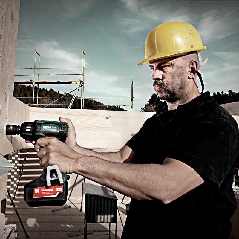 Combosett Metabo 18V BS + SSW + WBQ + BSA 2 X 10,0AH LIHD