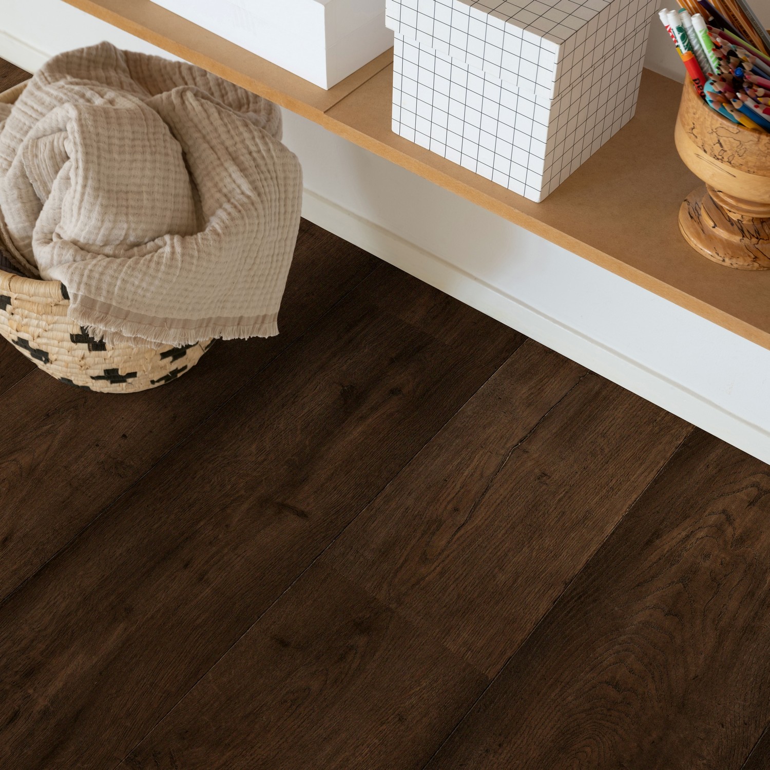 Laminatgolv Pergo Lillehammer Mature Brown Oak