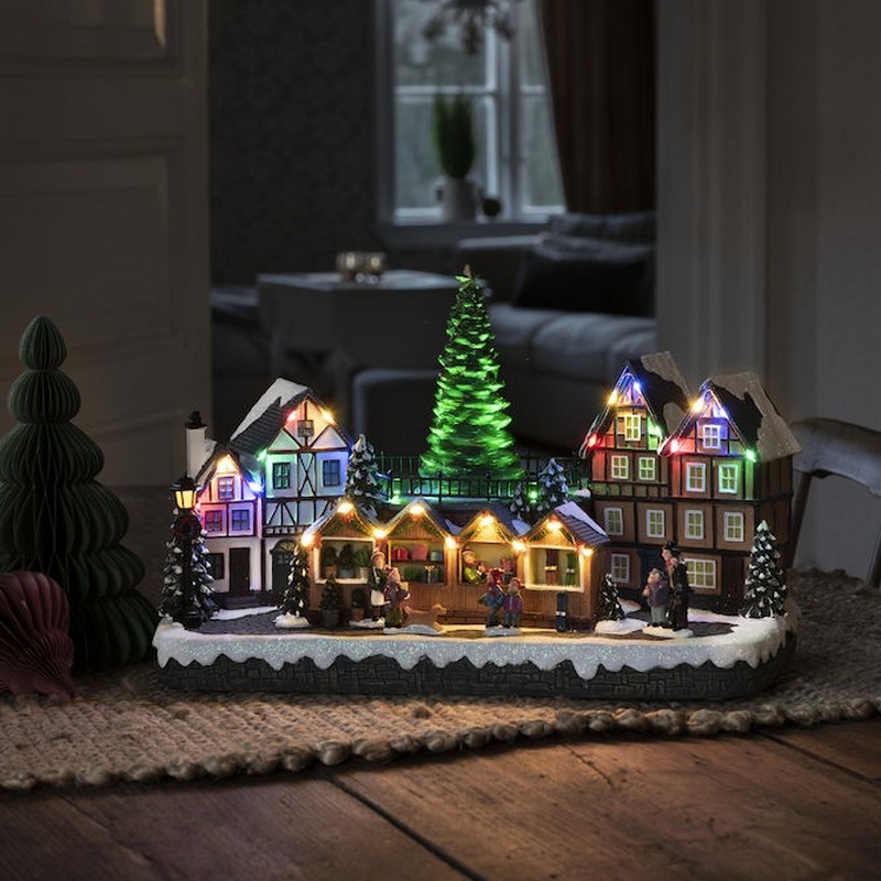 Juleby Gnosjö Konstsmide Mekanisk LED