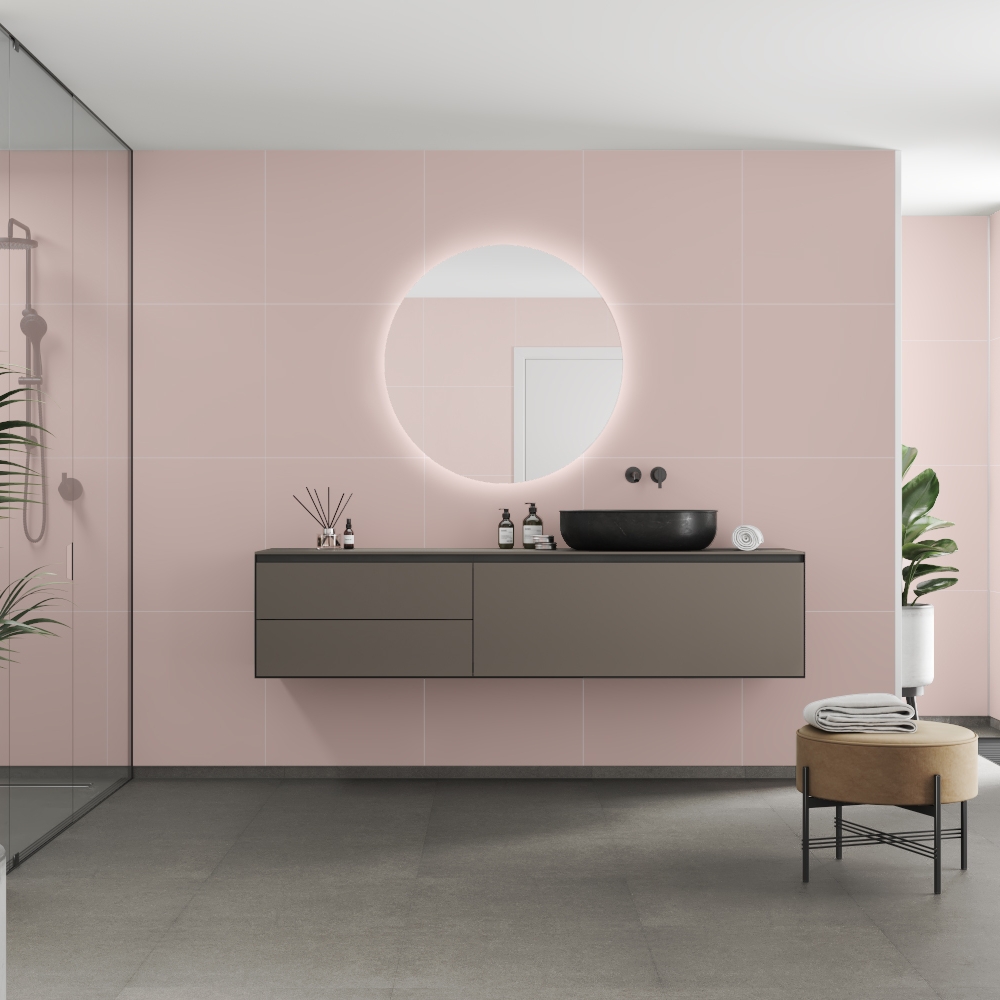 Baderomspanel Fibo 5218-M6060 Dusky Pink