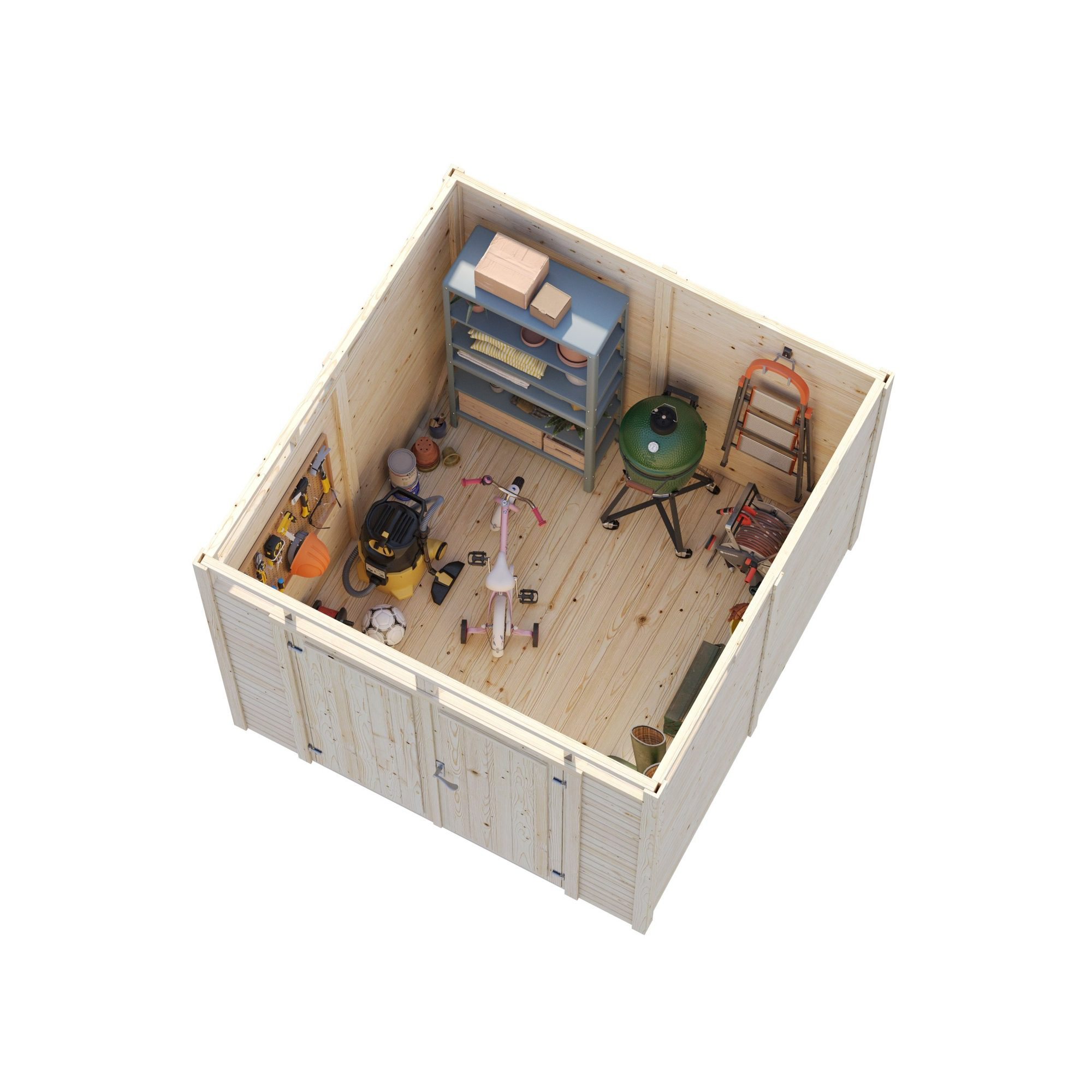 Redskapsbod Palmako Elias 5,0 m² (inv. 4,9 m²)