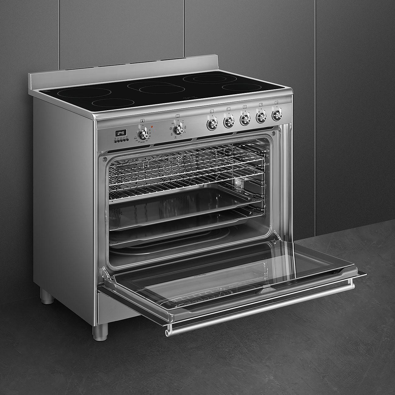 Komfyr Smeg SCD91CMX9