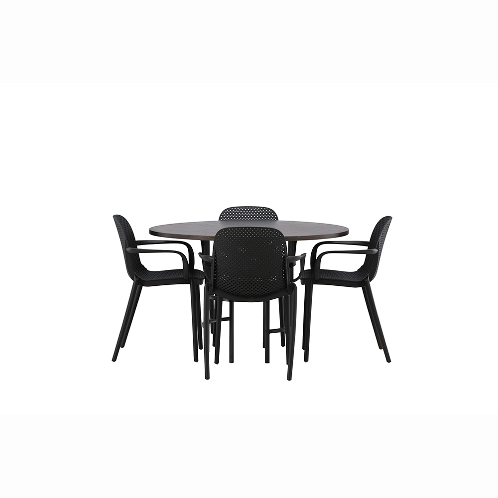 Spisegruppe Venture Home Copenhagen med 4 Baltimore Stoler