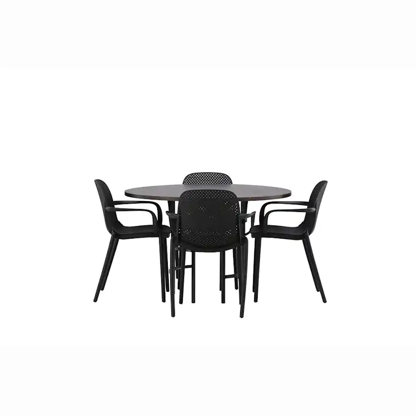 Spisegruppe Venture Home Copenhagen med 4 Baltimore Stoler