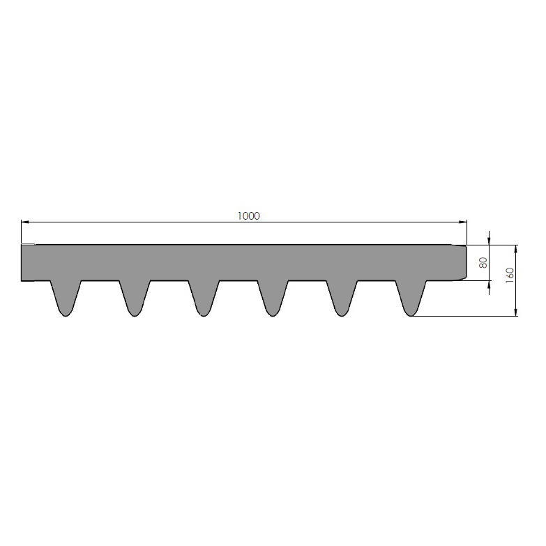 Rabattkant Skotte Garden 100 cm 4-pk