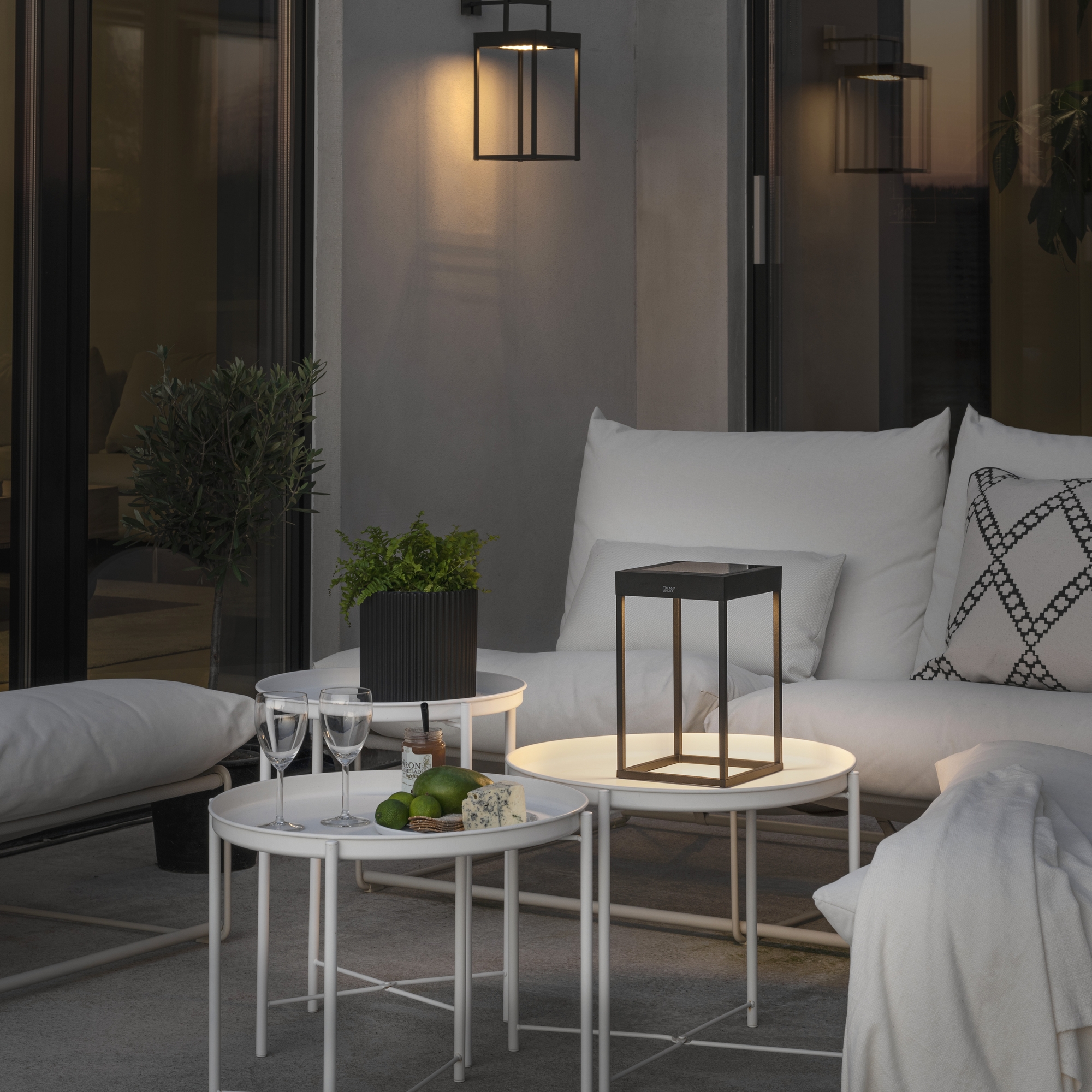 Lykt Gnosjö Konstsmide Portofino USB/Sol